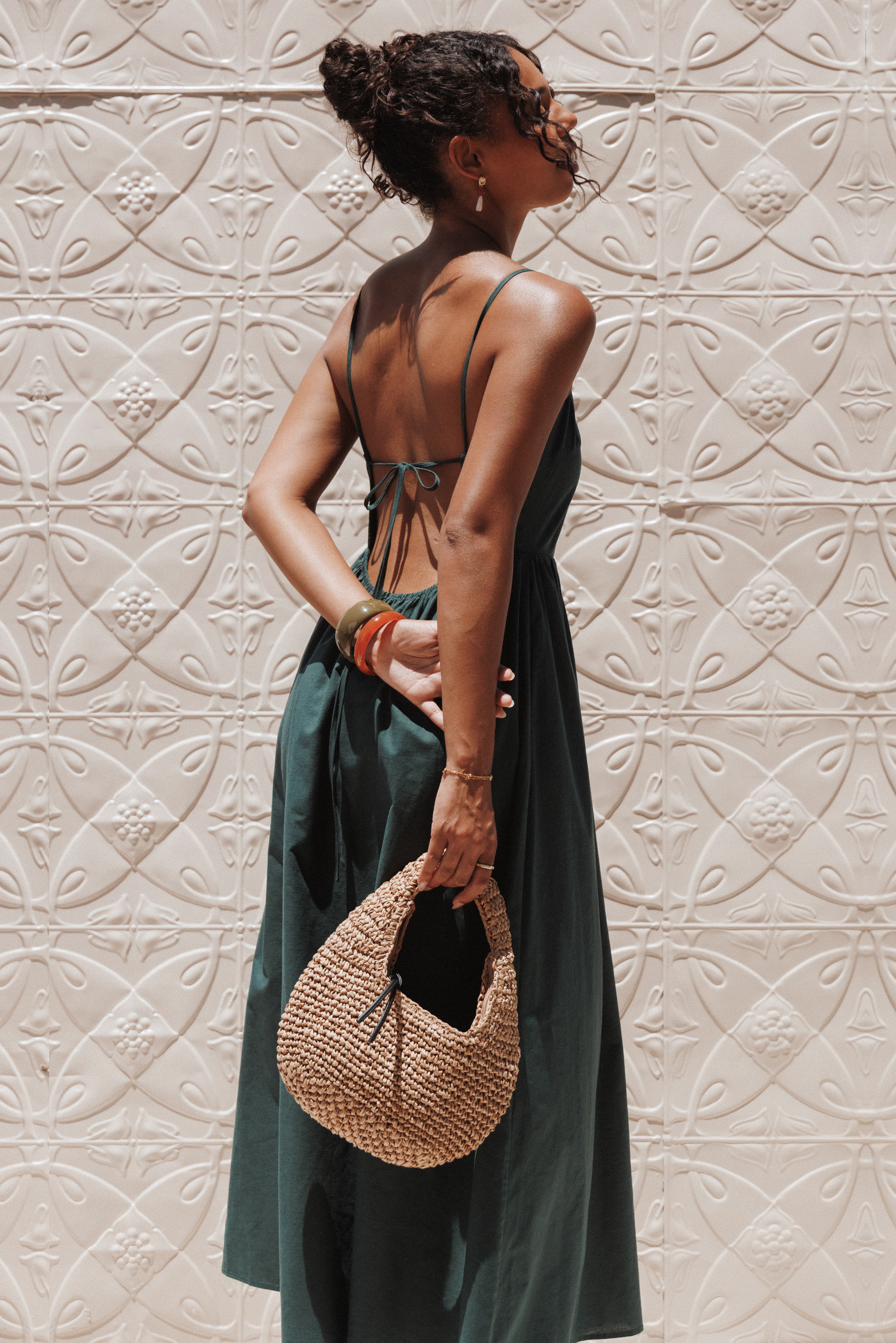 DRESSES Savannah Maxi Dress - Forest Green