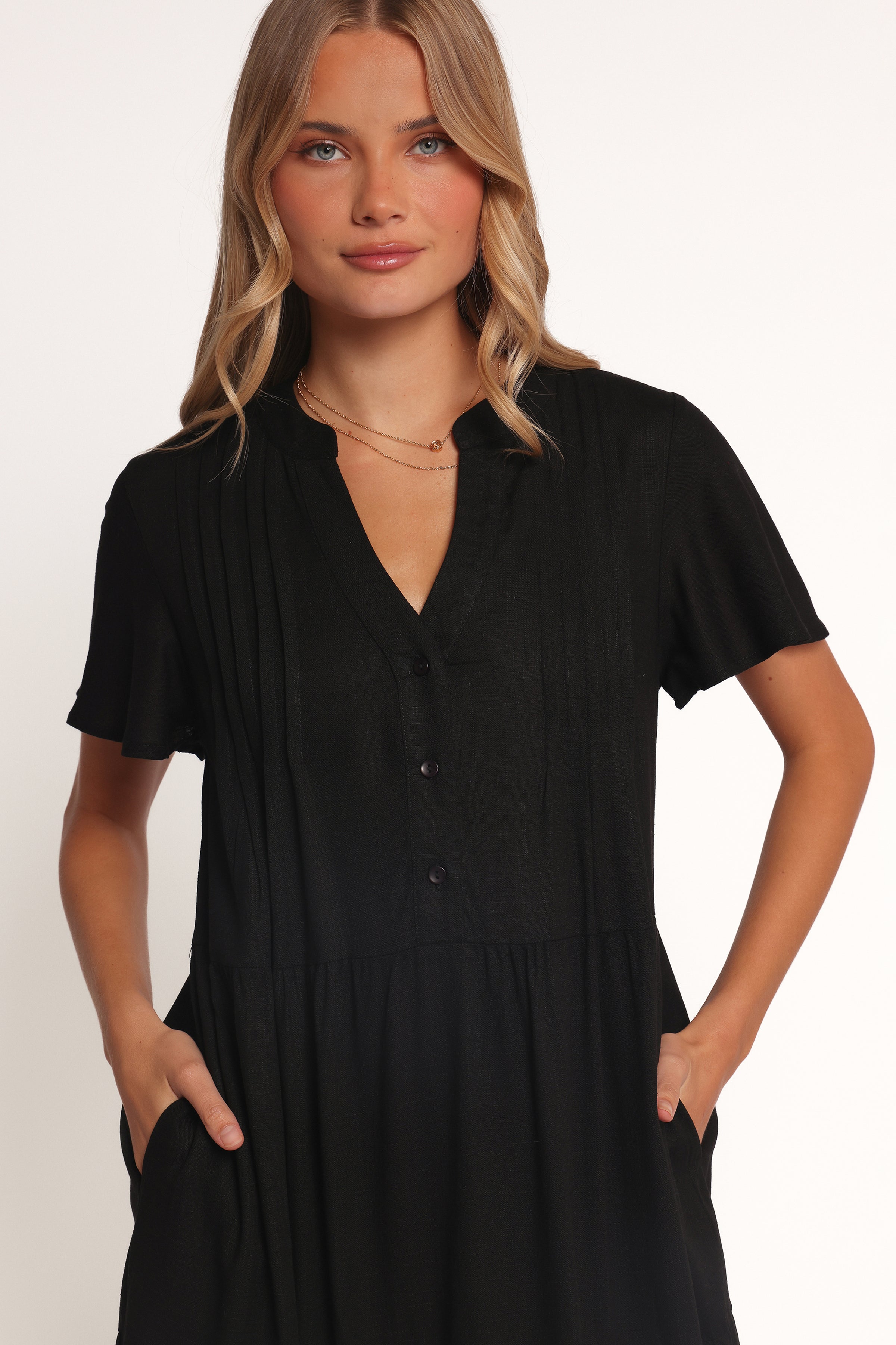 DRESSES Scott Midi Dress - Black