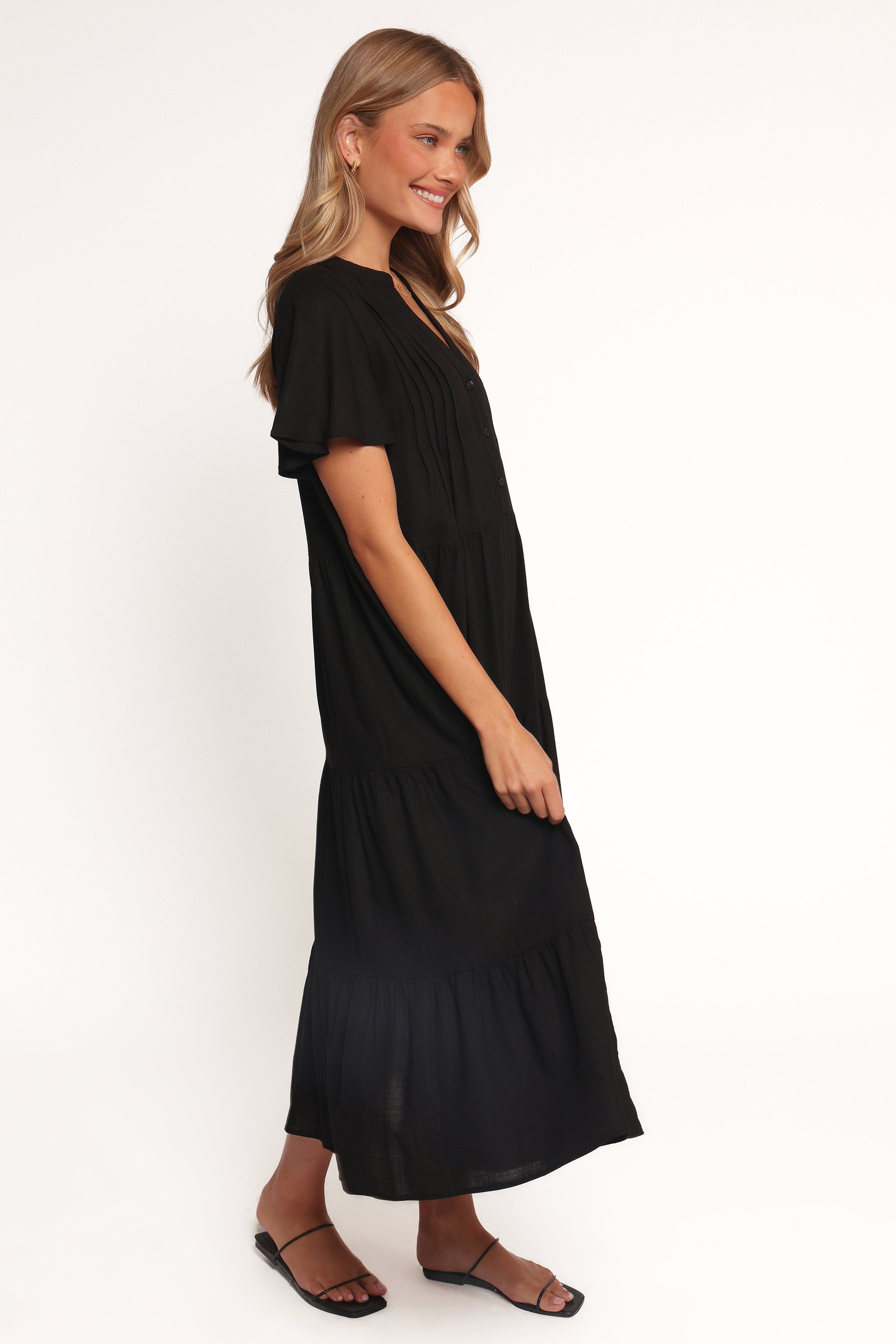 DRESSES Scott Midi Dress - Black