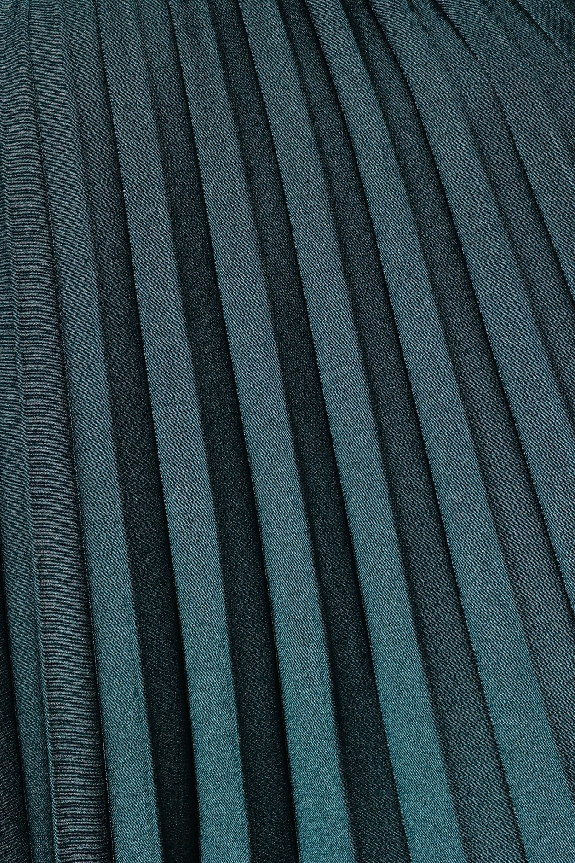 DRESSES @Selena One Shoulder Midi Dress - Emerald