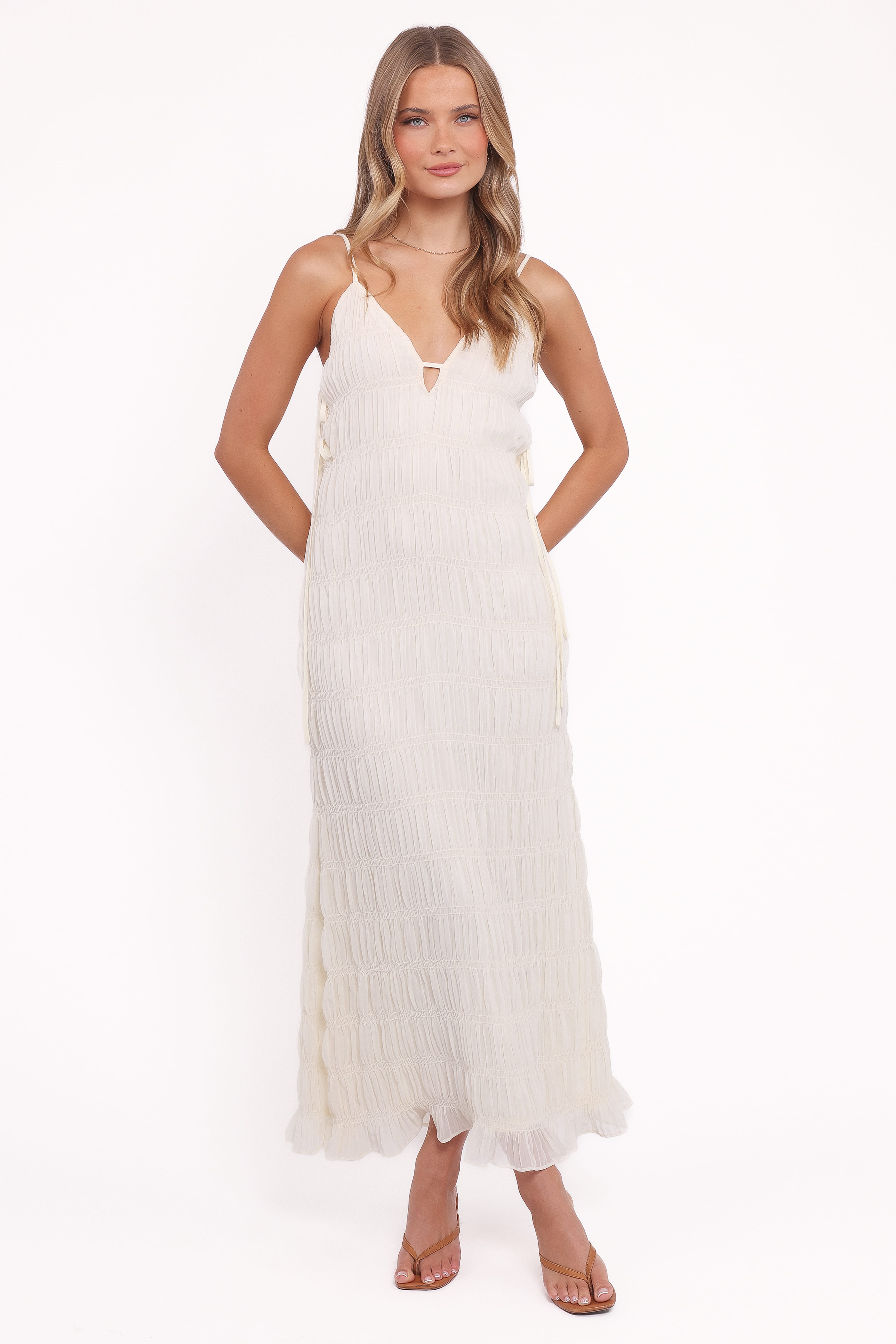 DRESSES Seraphine Midi Dress - Cream