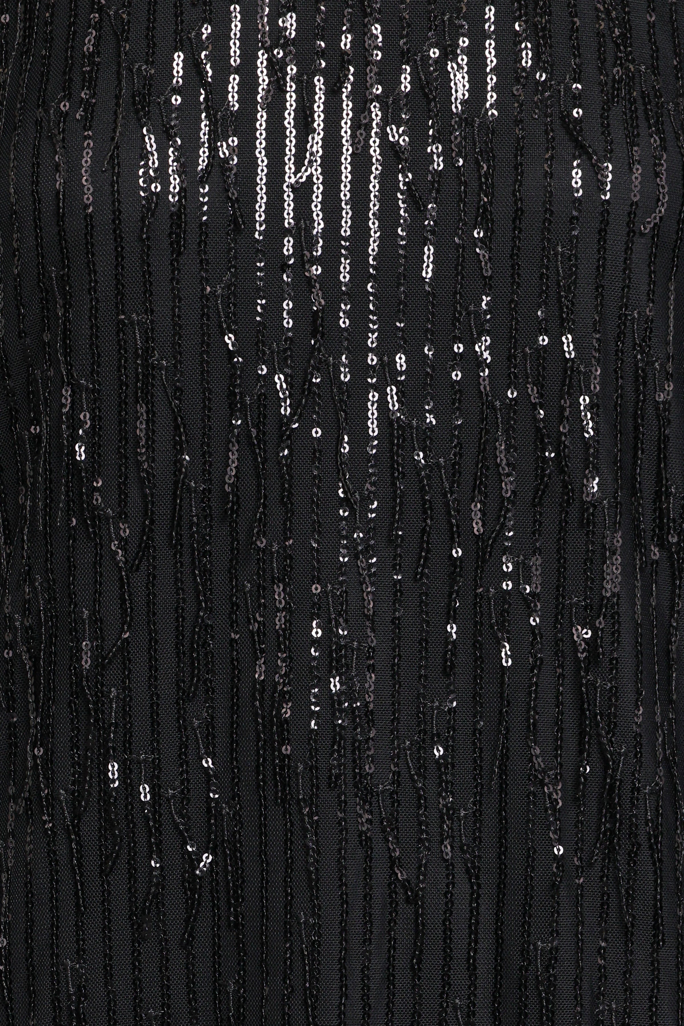 DRESSES Serena Sequin Mini Dress - Black