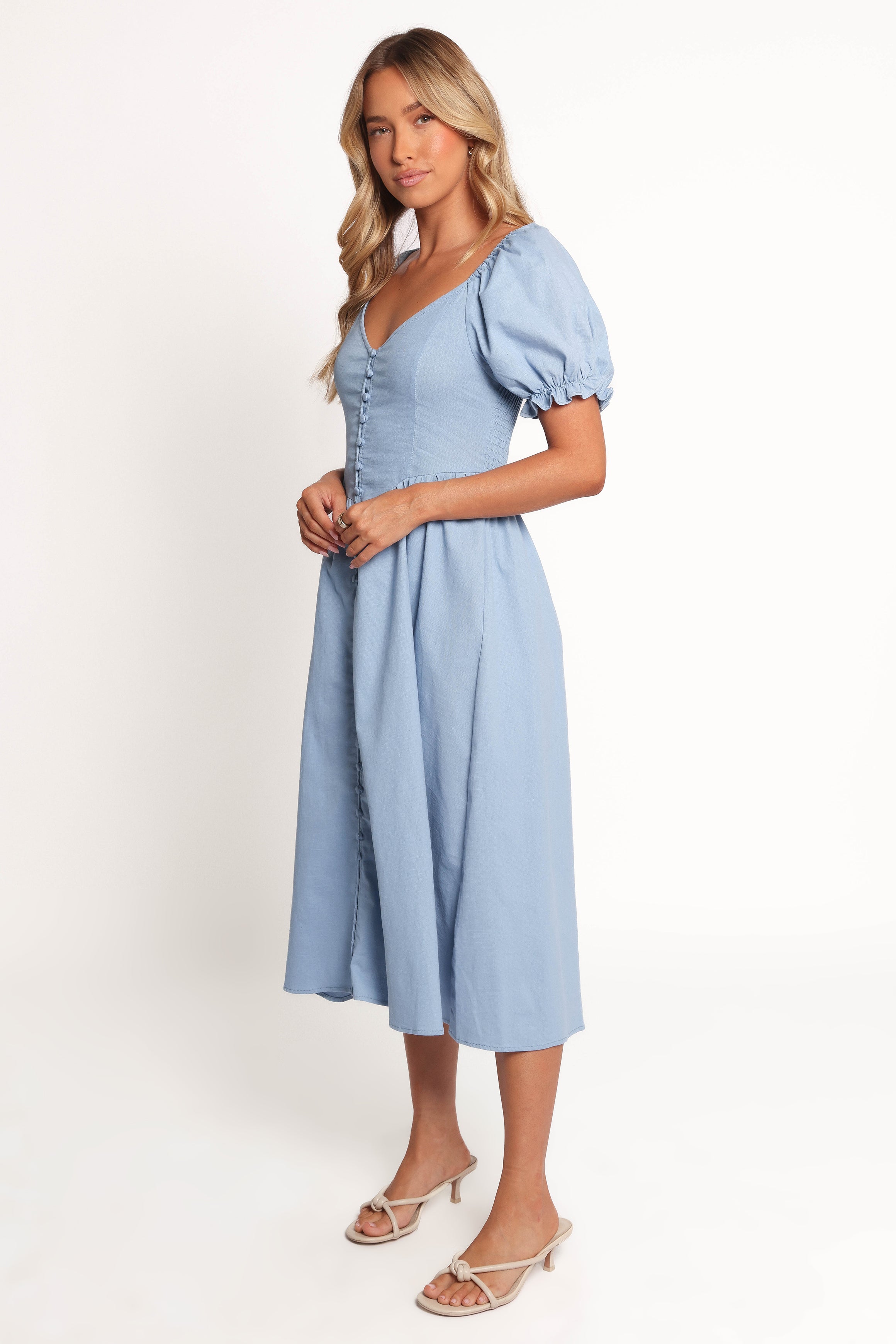 DRESSES Serenade Midi Dress - Blue