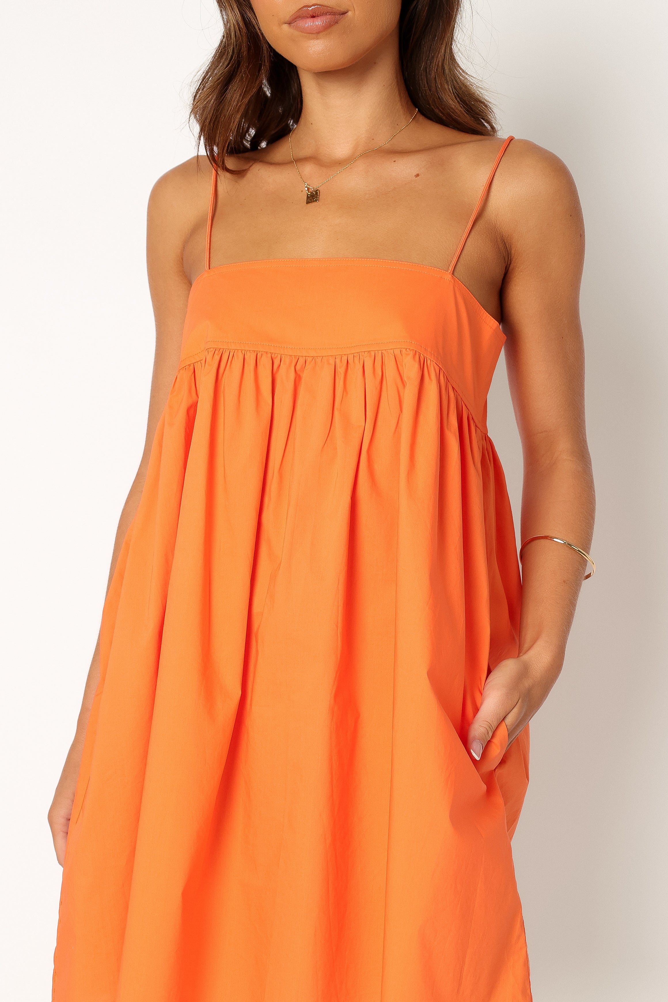 DRESSES @Serina Mini Dress - Orange