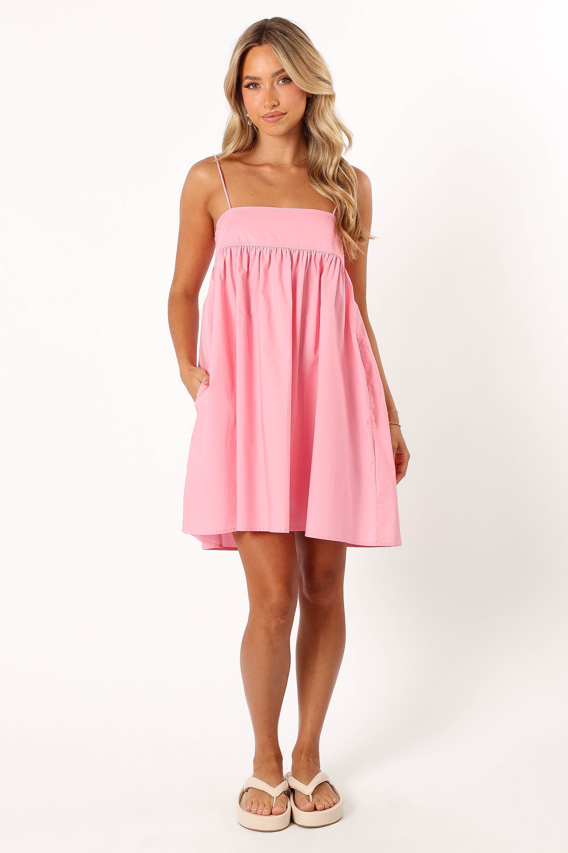 DRESSES @Serina Mini Dress - Pink