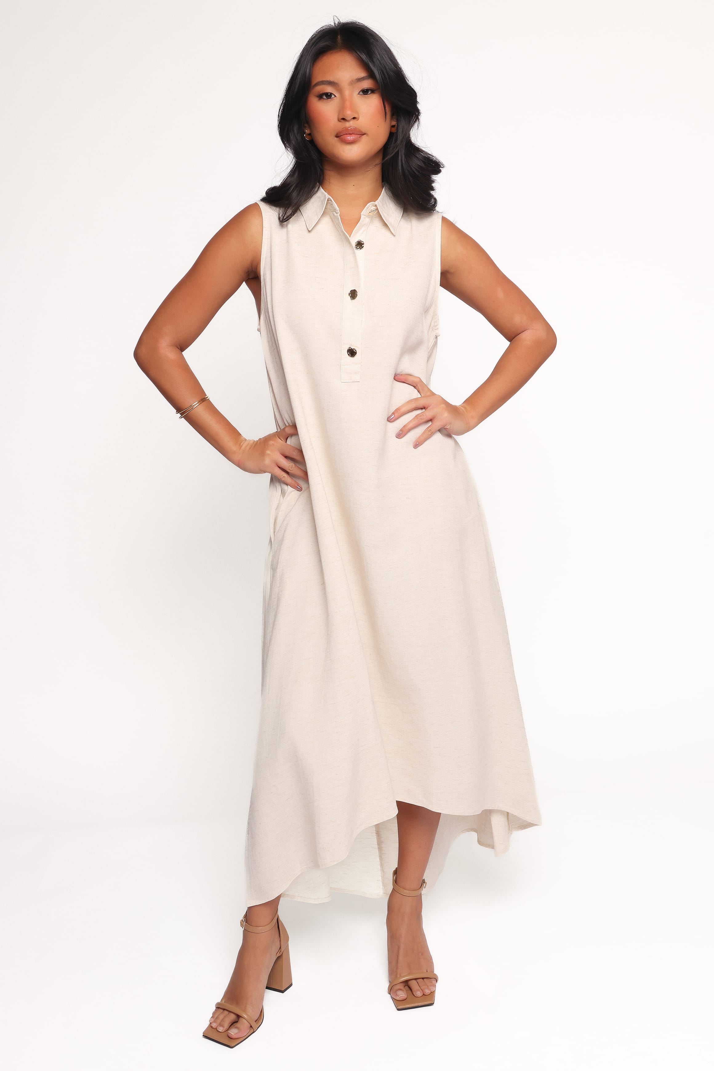 DRESSES Shaw Maxi Dress - Oatmeal