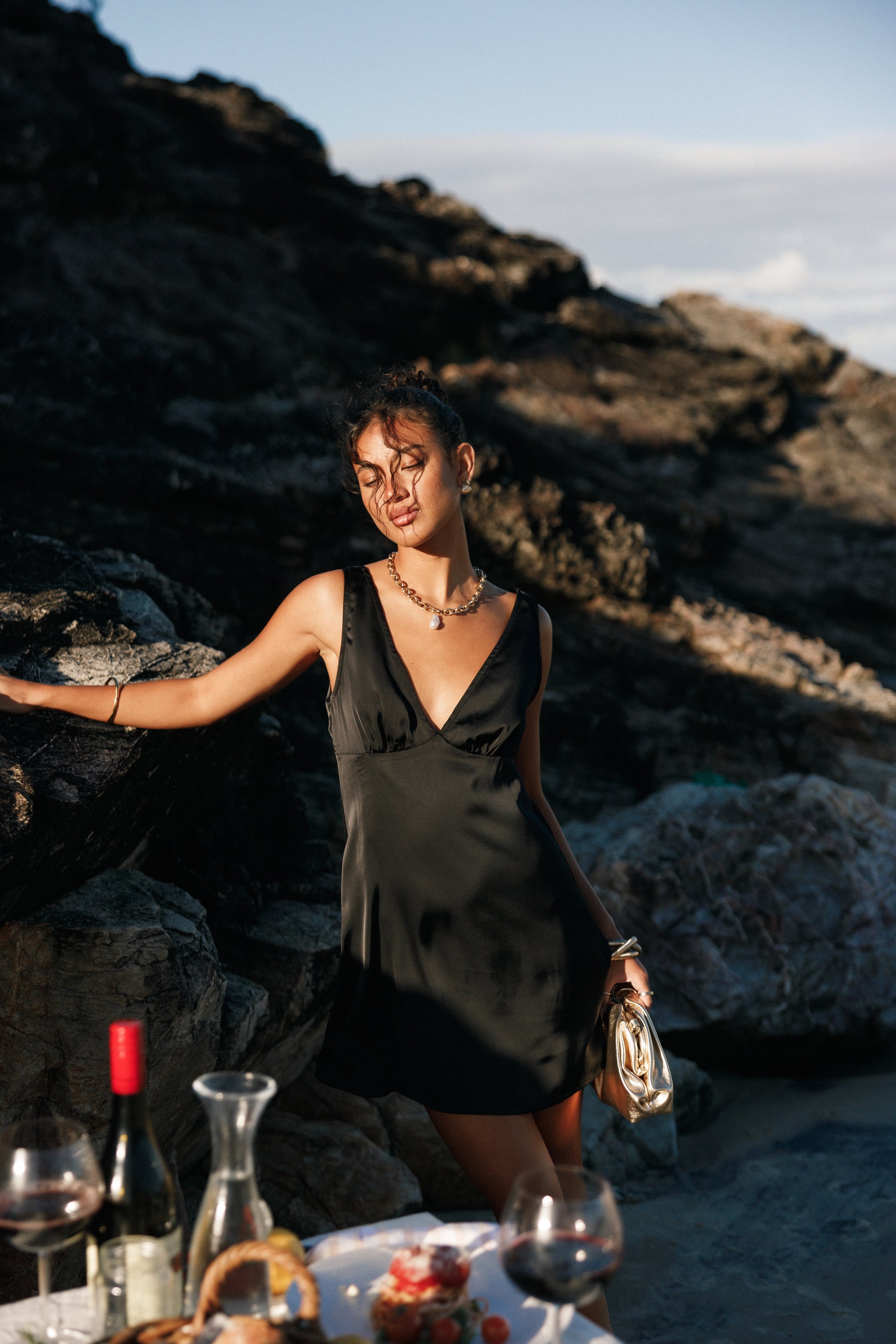 DRESSES @Shyla Mini Dress - Black