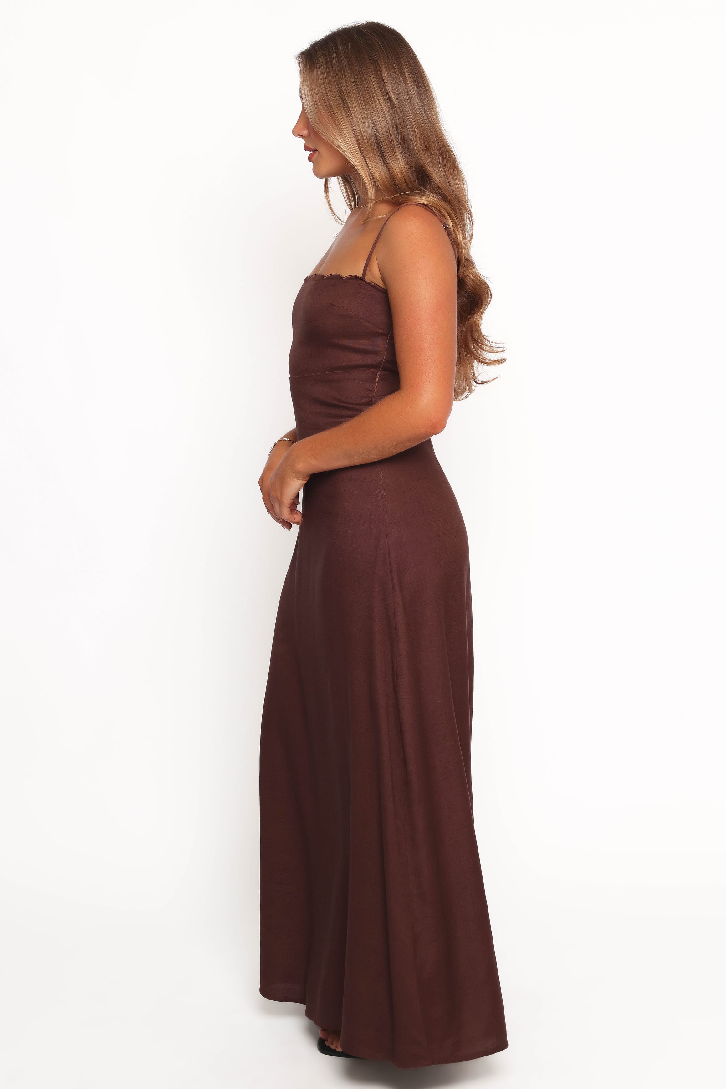 DRESSES Skylar Midi Dress - Brown
