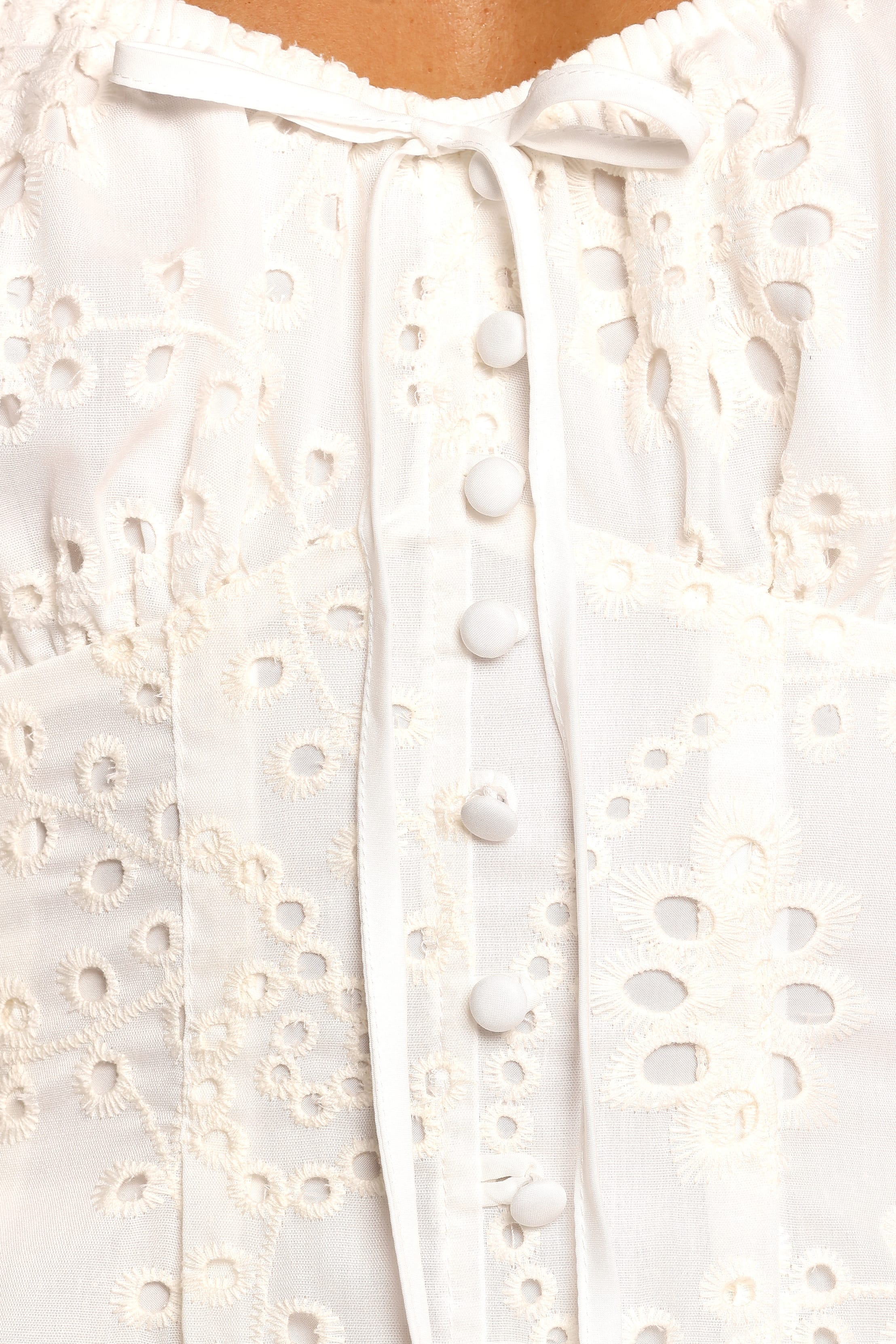 DRESSES Solenne Mini Dress - Ivory Floral