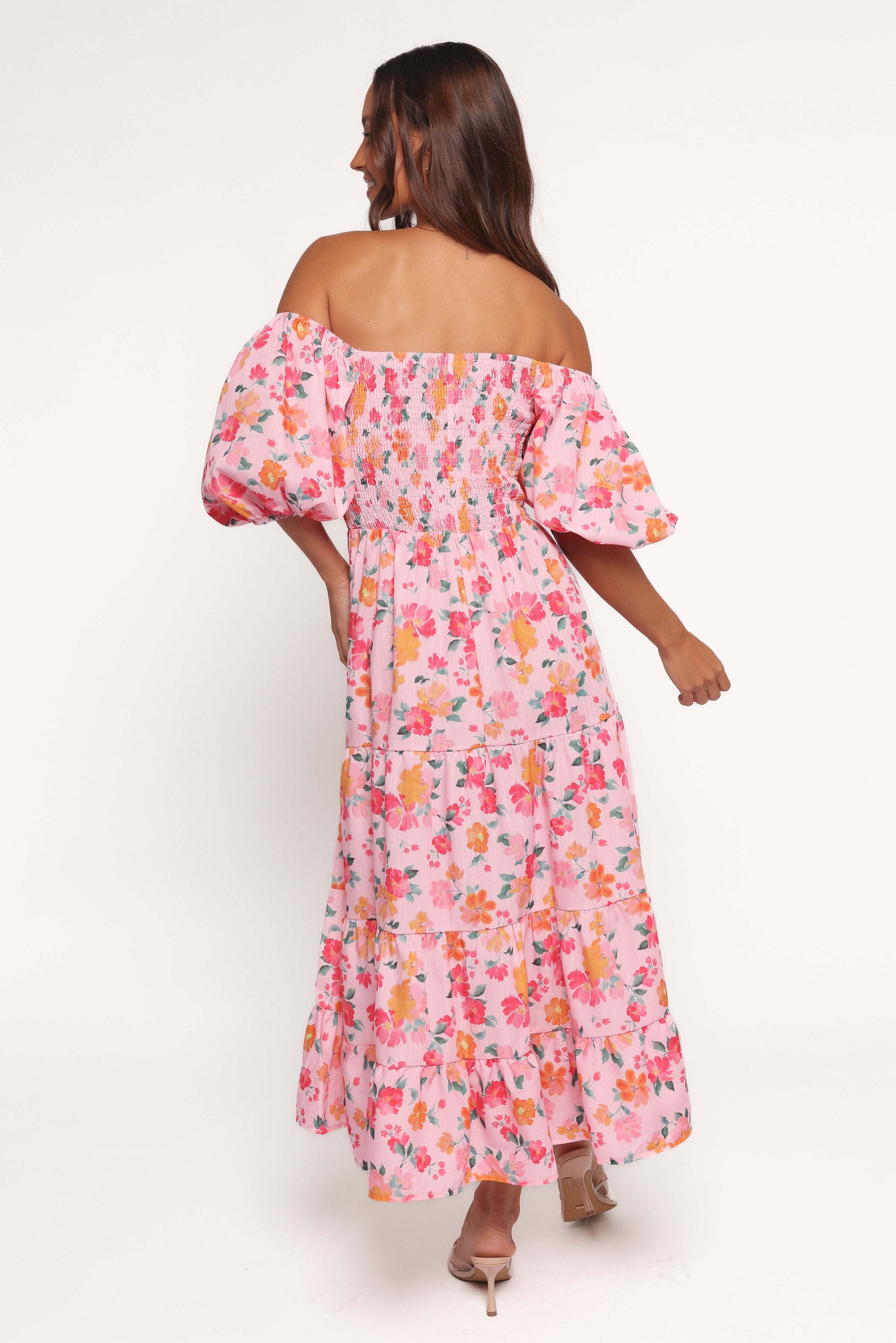 DRESSES Soliel Midi Dress - Pink Floral