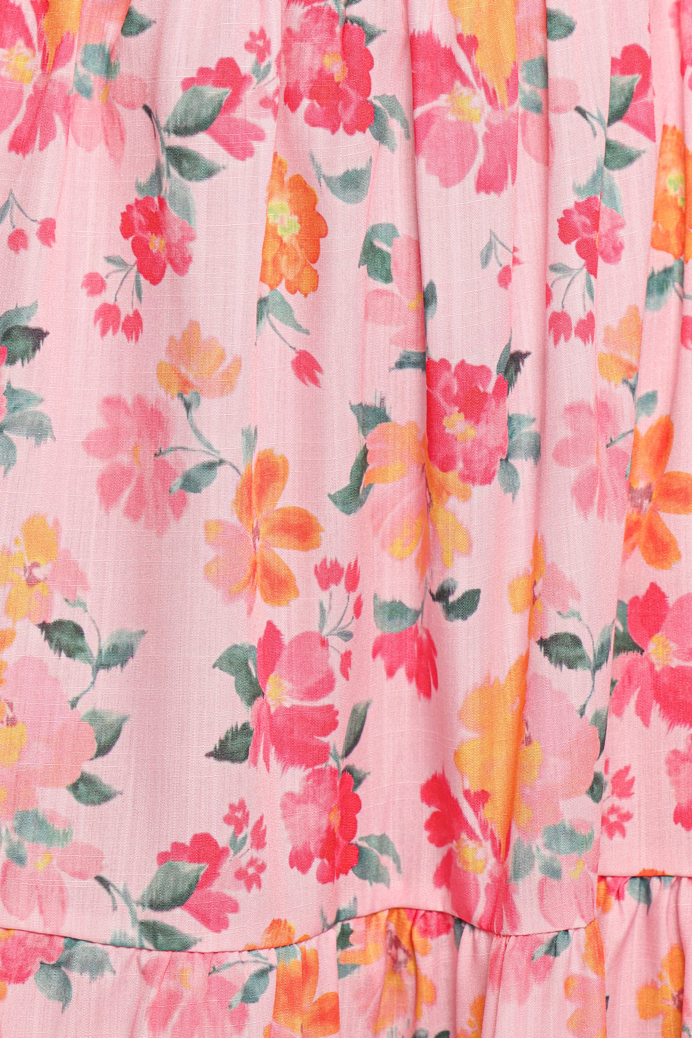 DRESSES Soliel Midi Dress - Pink Floral