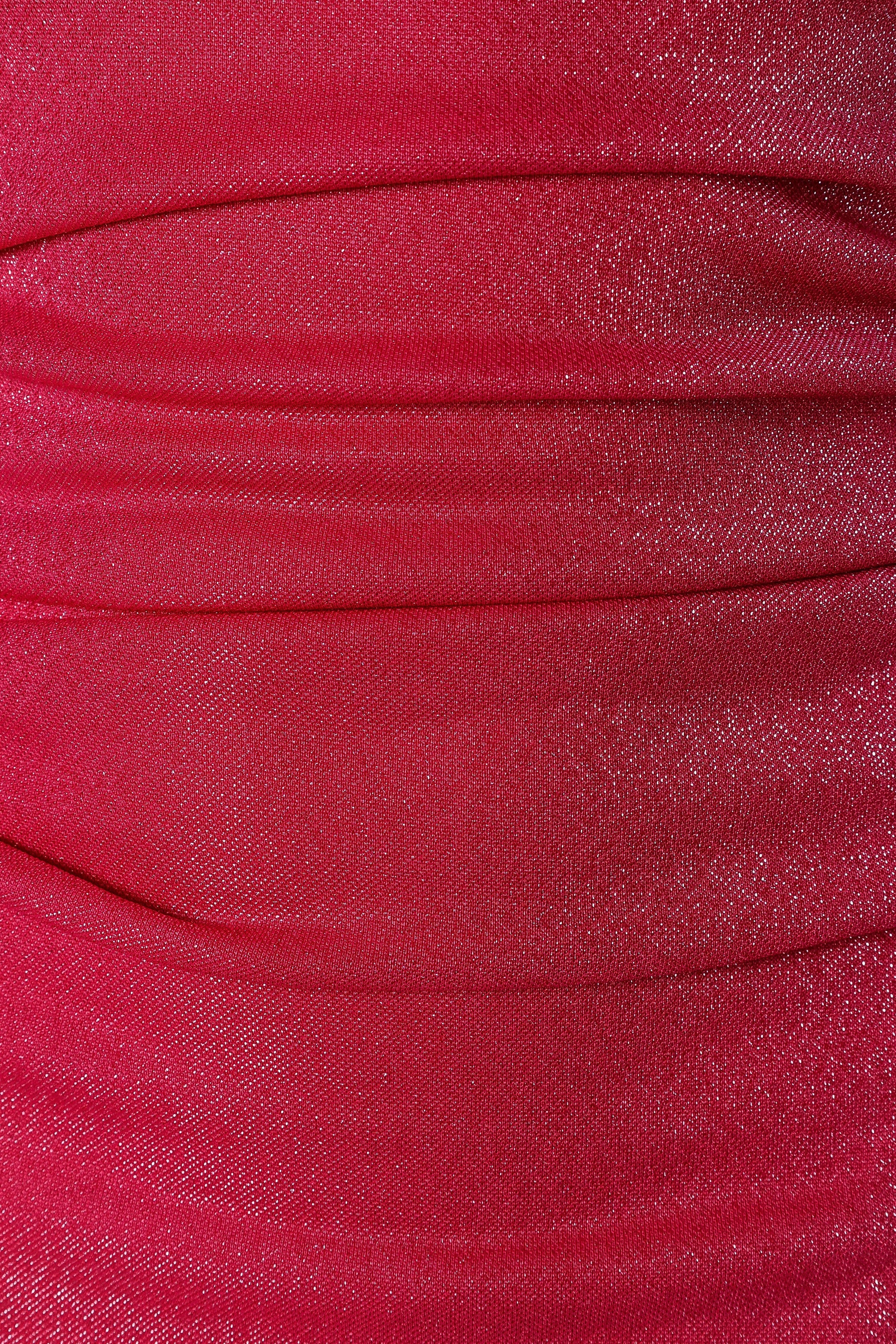 DRESSES @Solsana Midi Dress - Viva Magenta