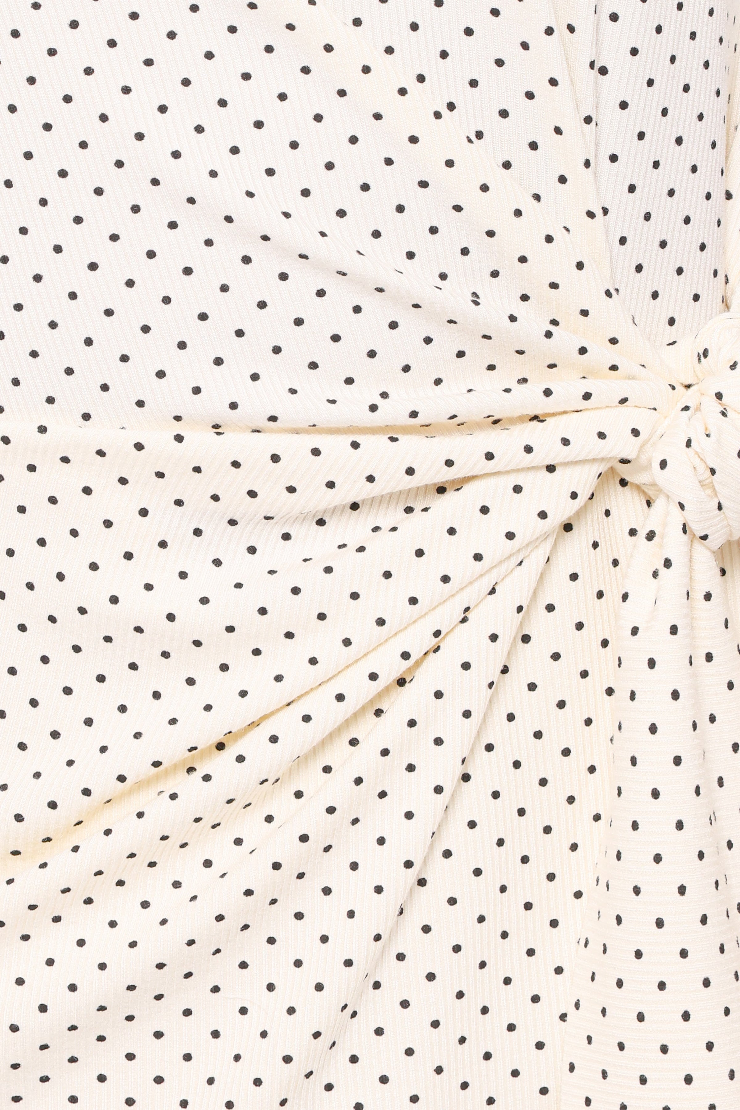 DRESSES Sonia Mini Dress - White Polka Dot