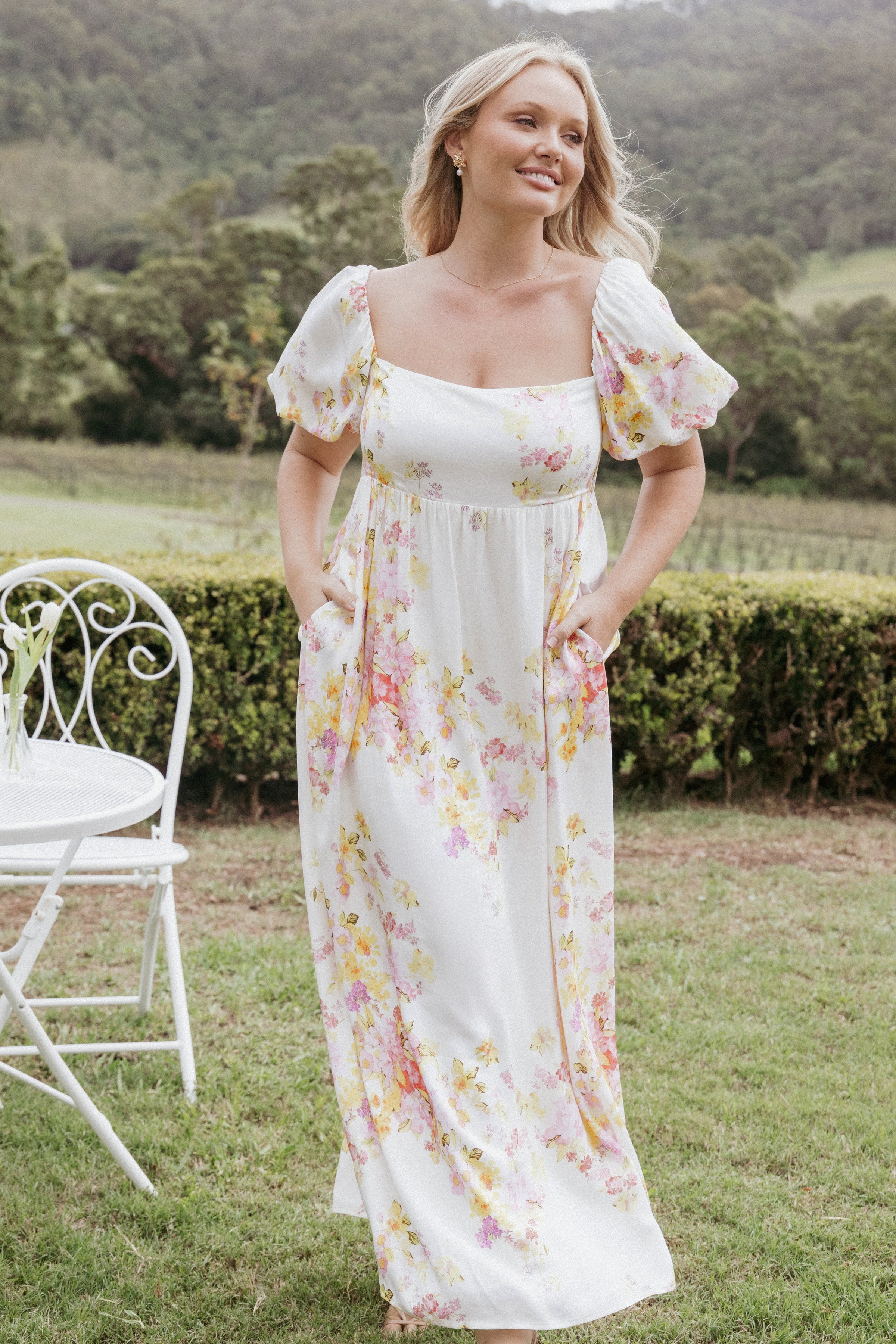 DRESSES Sonnet Maxi Dress - Pink Floral