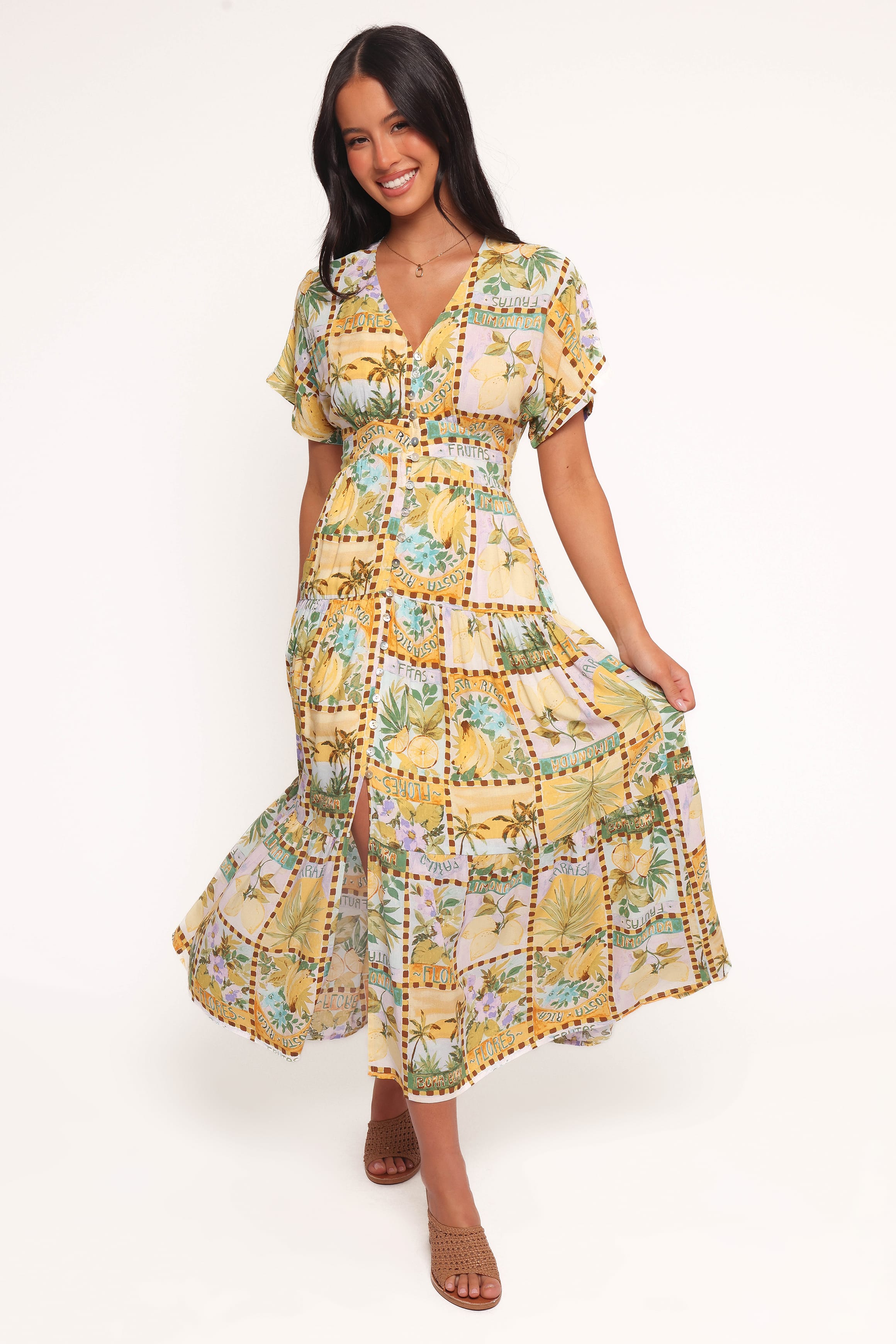 DRESSES Sorrento Maxi Dress - Tropical Sun