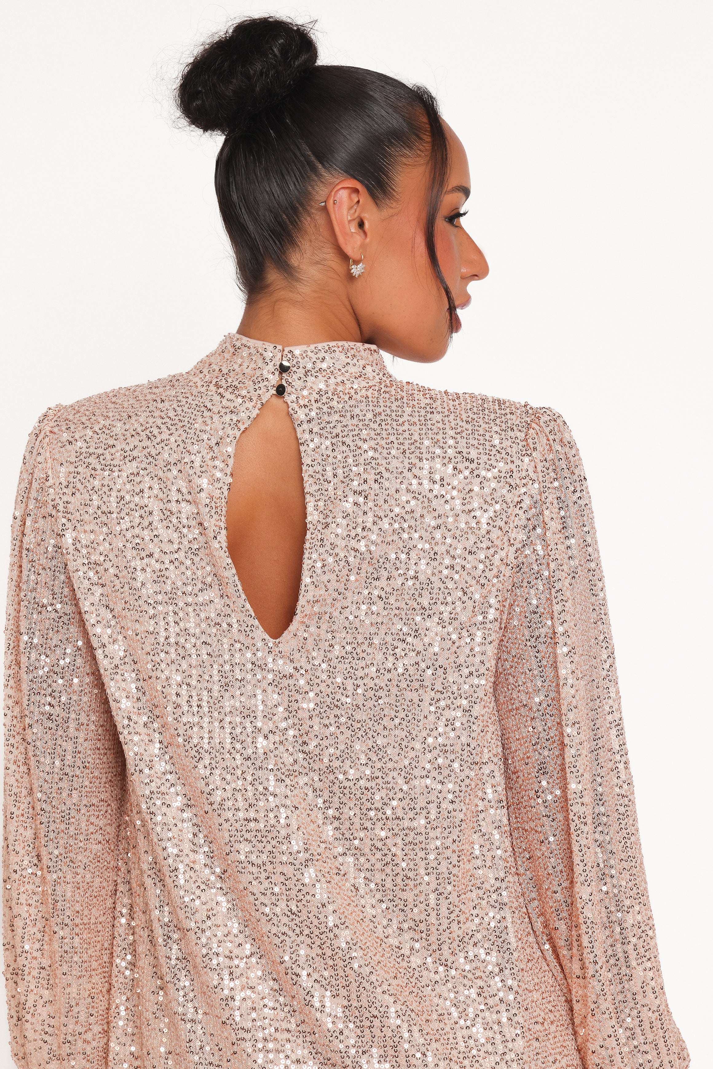 DRESSES Springfield Mini Dress - Gold
