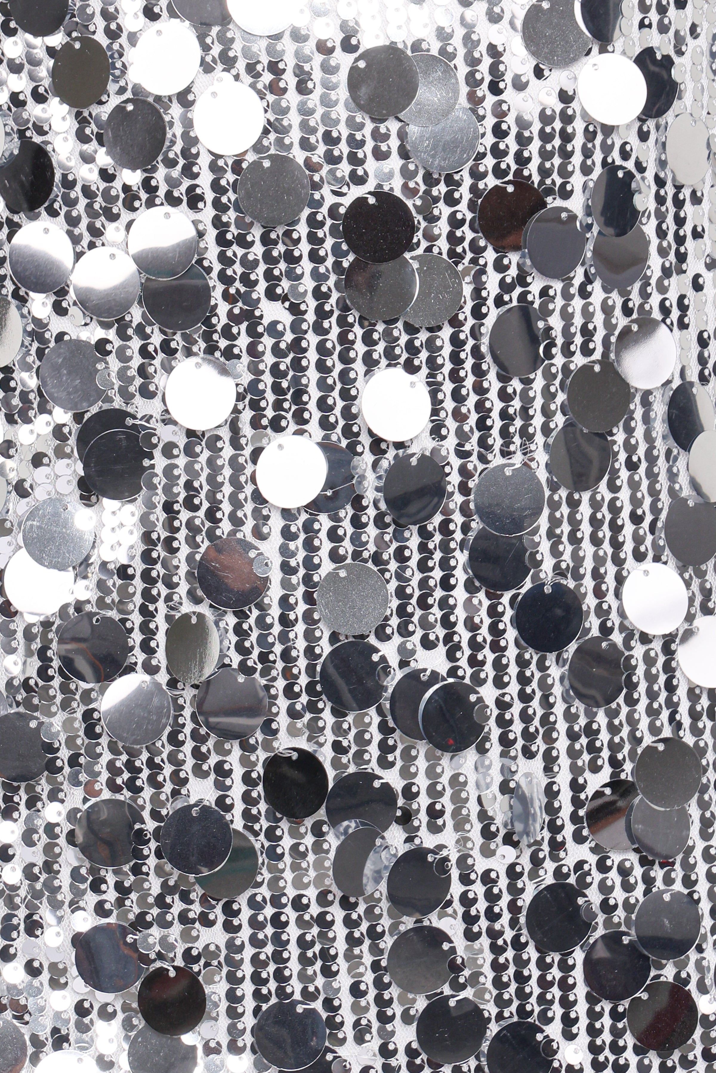 DRESSES Stella Sequin Mini Dress - Silver