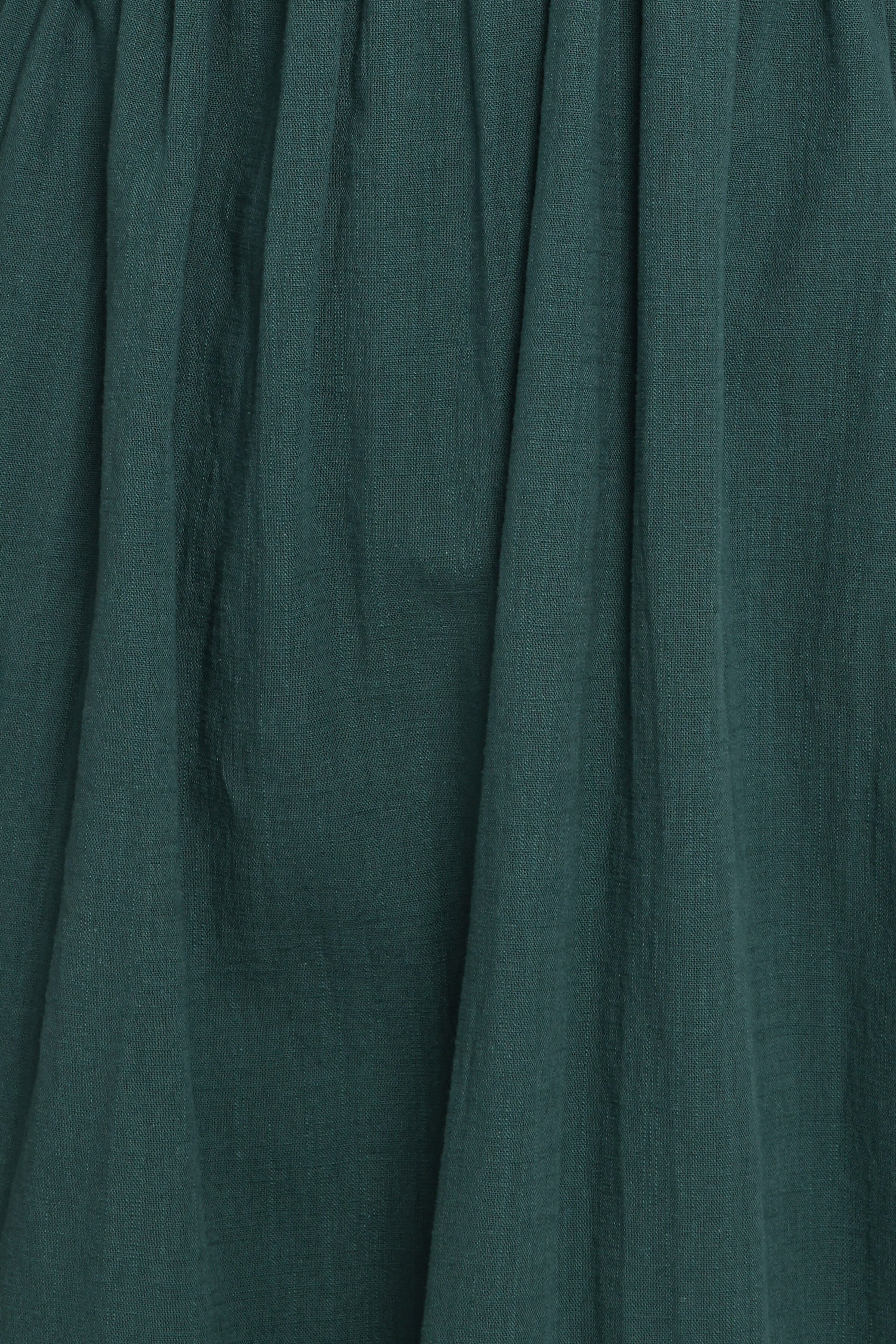 DRESSES Sullivan Puff Sleeve Maxi Dress - Forest Green