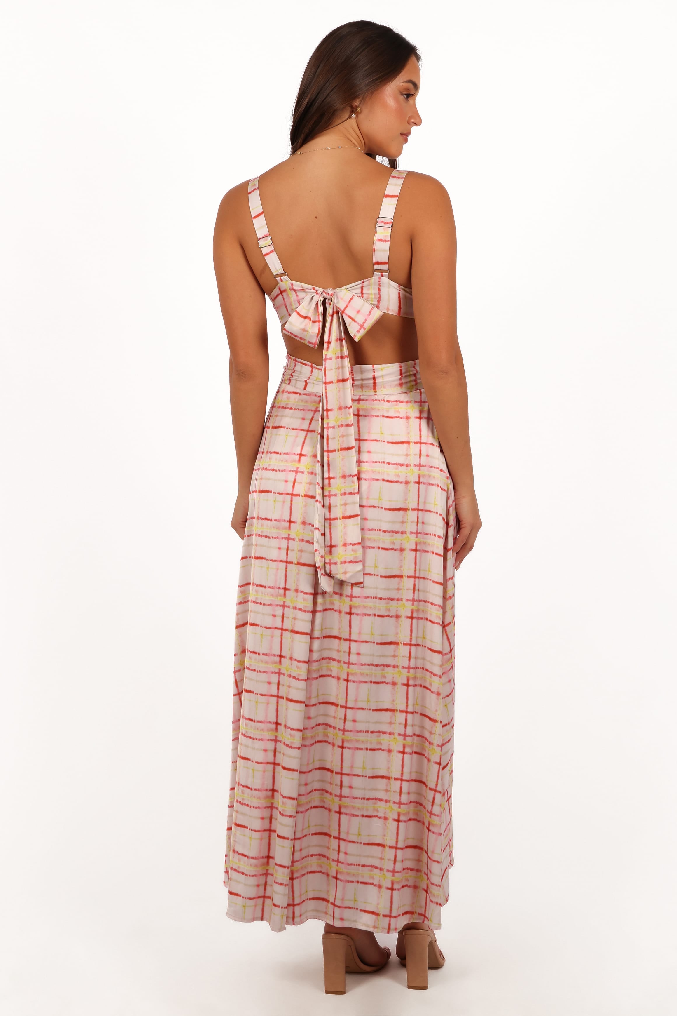 DRESSES Sydney Maxi Dress - Sunset Check