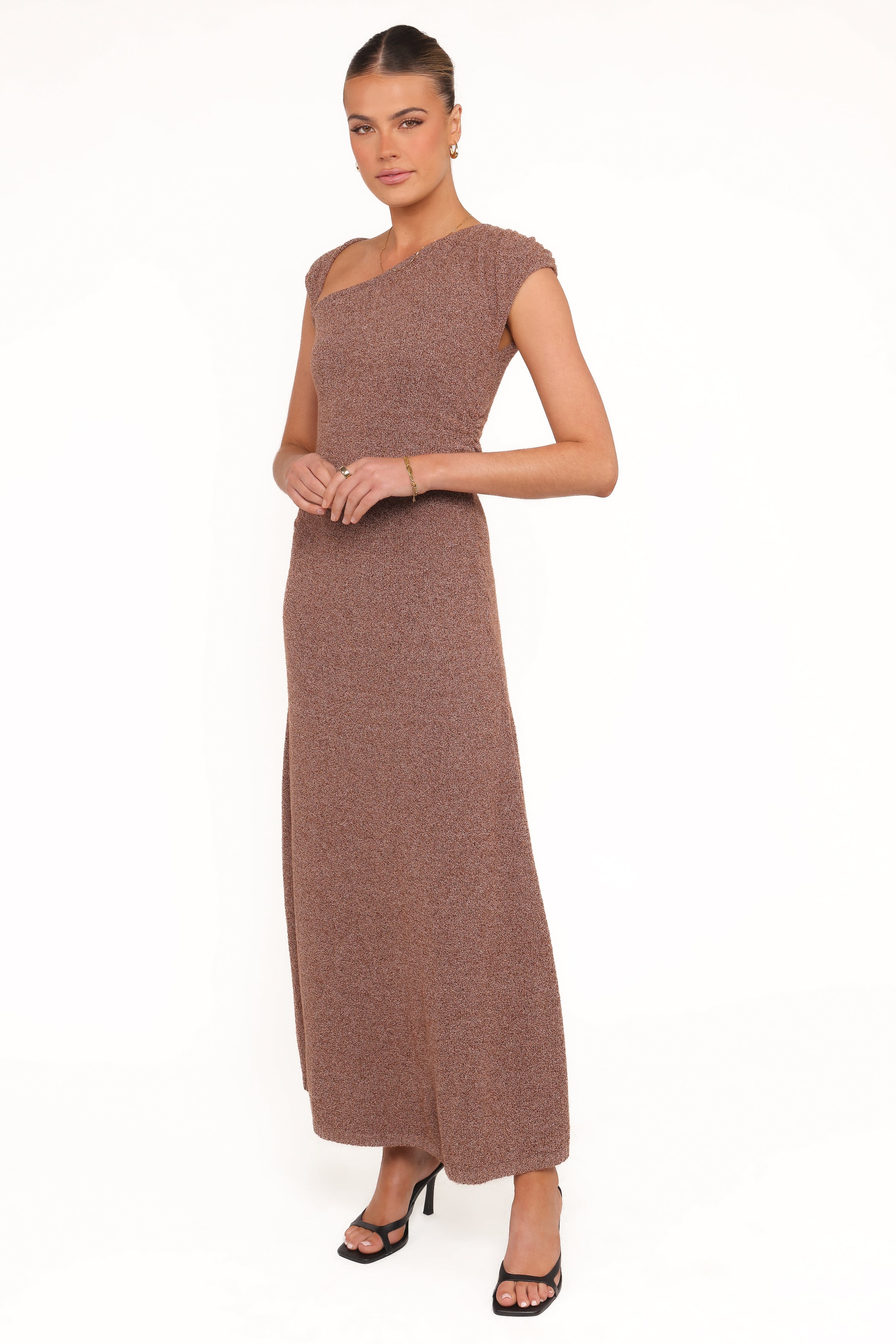 DRESSES Talisa Midi Dress - Brown Marle