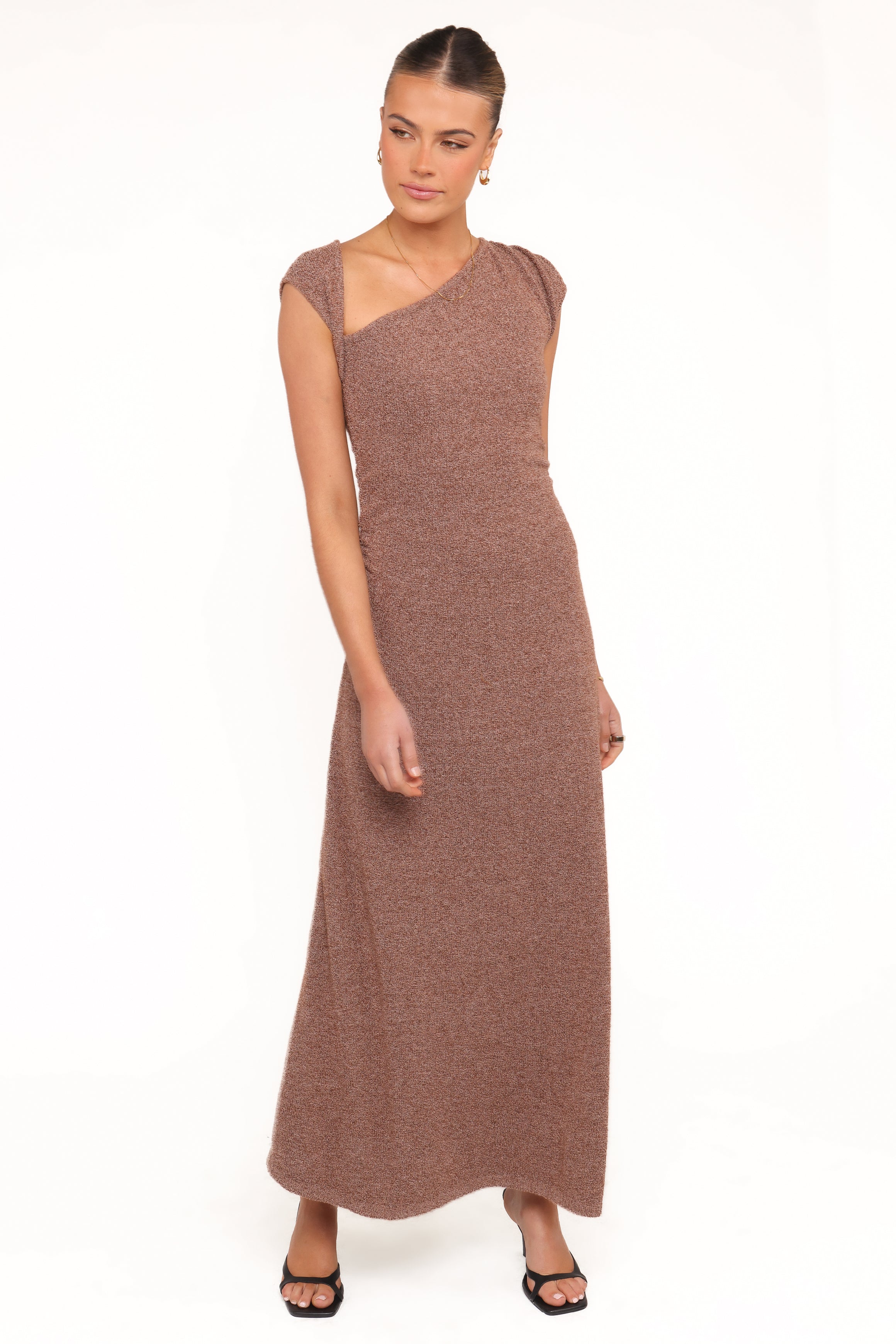 DRESSES Talisa Midi Dress - Brown Marle