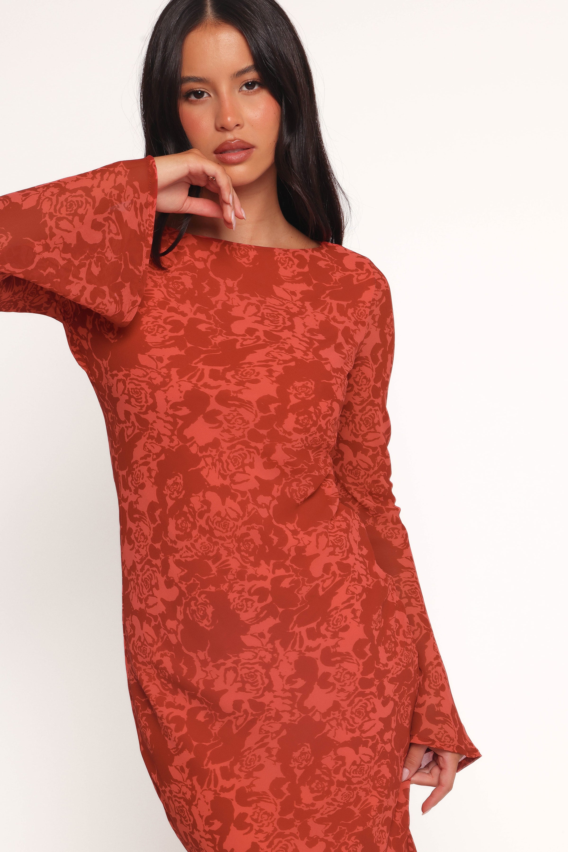DRESSES Talitha Maxi Dress - Red Roses