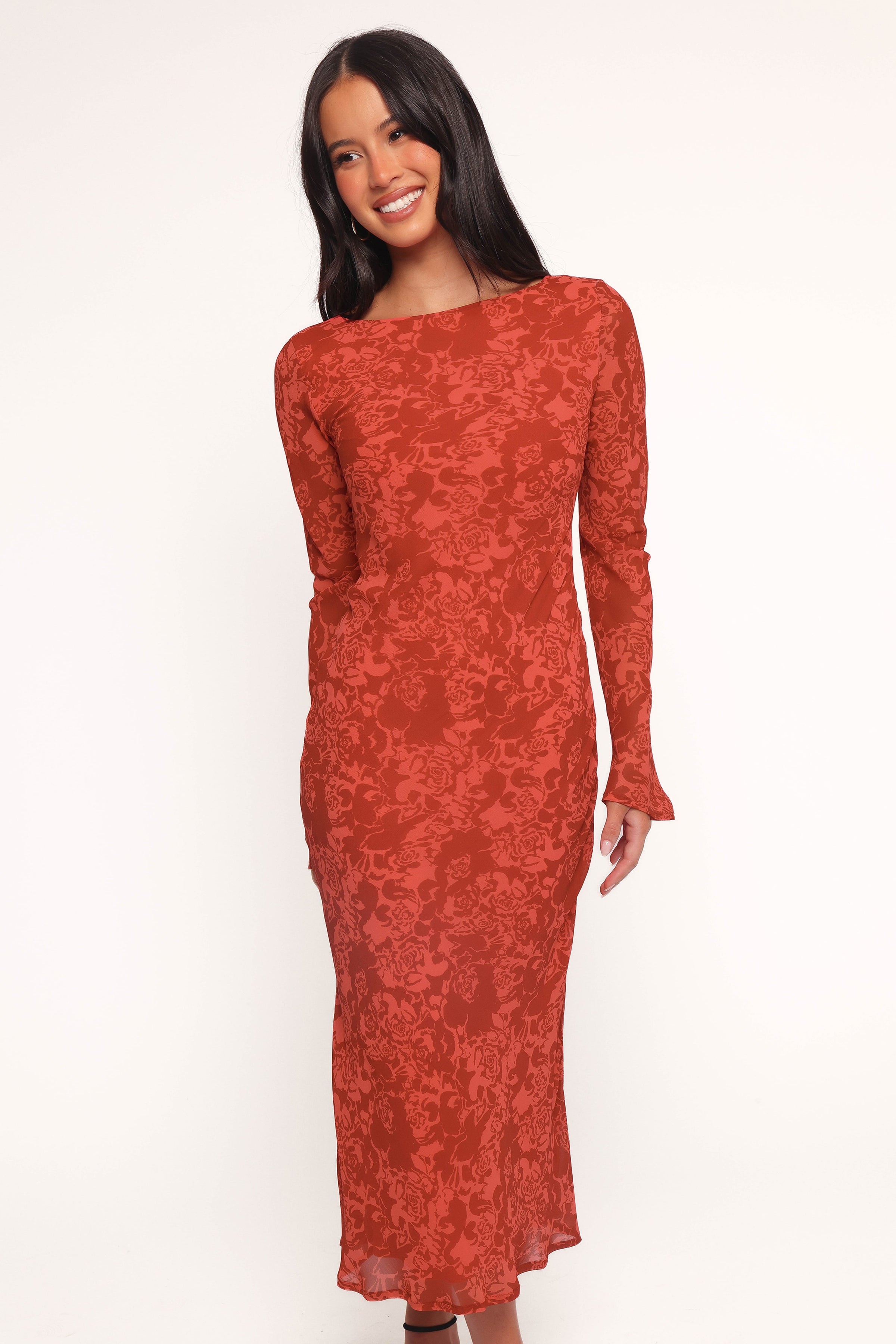 DRESSES Talitha Maxi Dress - Red Roses