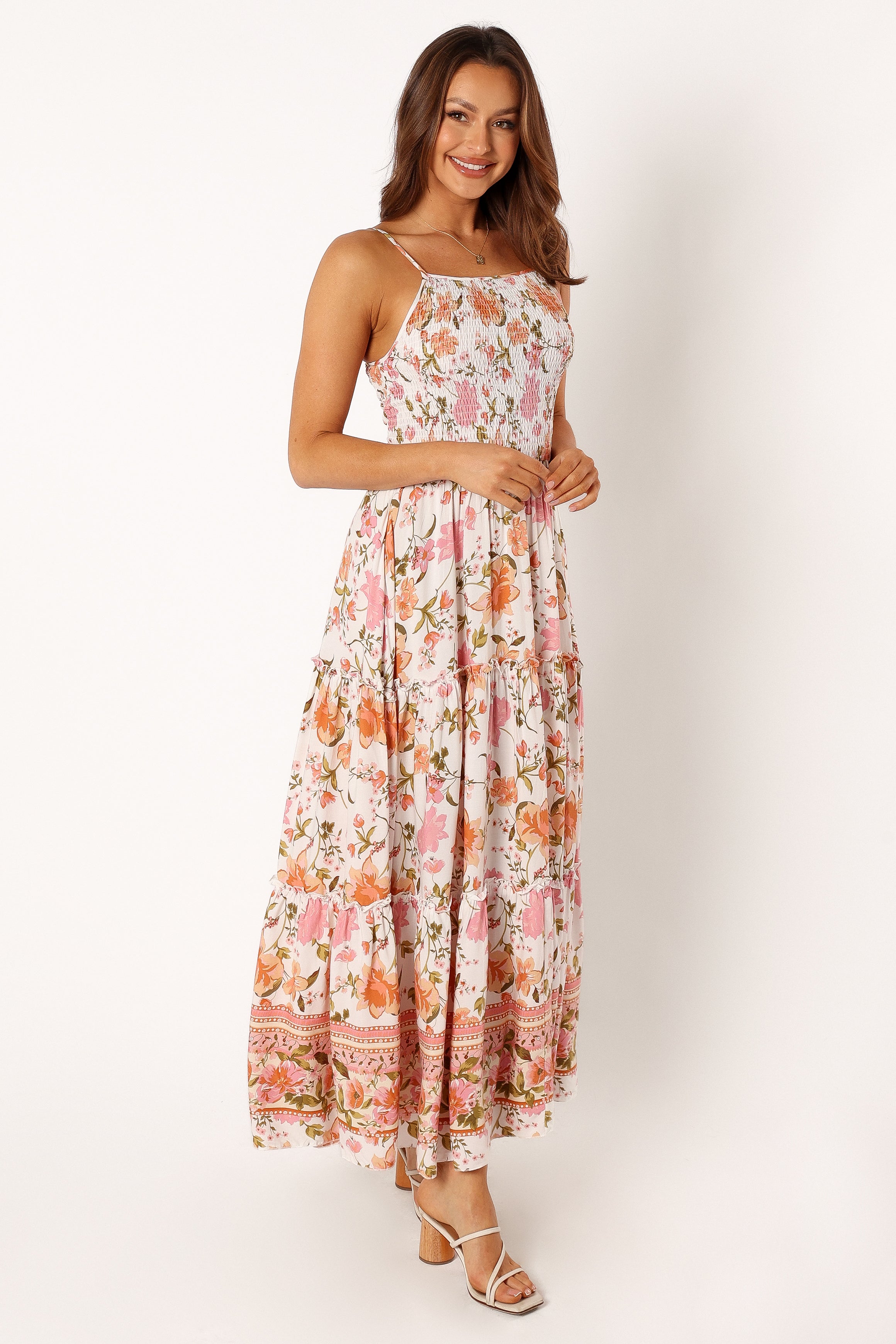 DRESSES @Tarah Midi Dress - Angelica Print