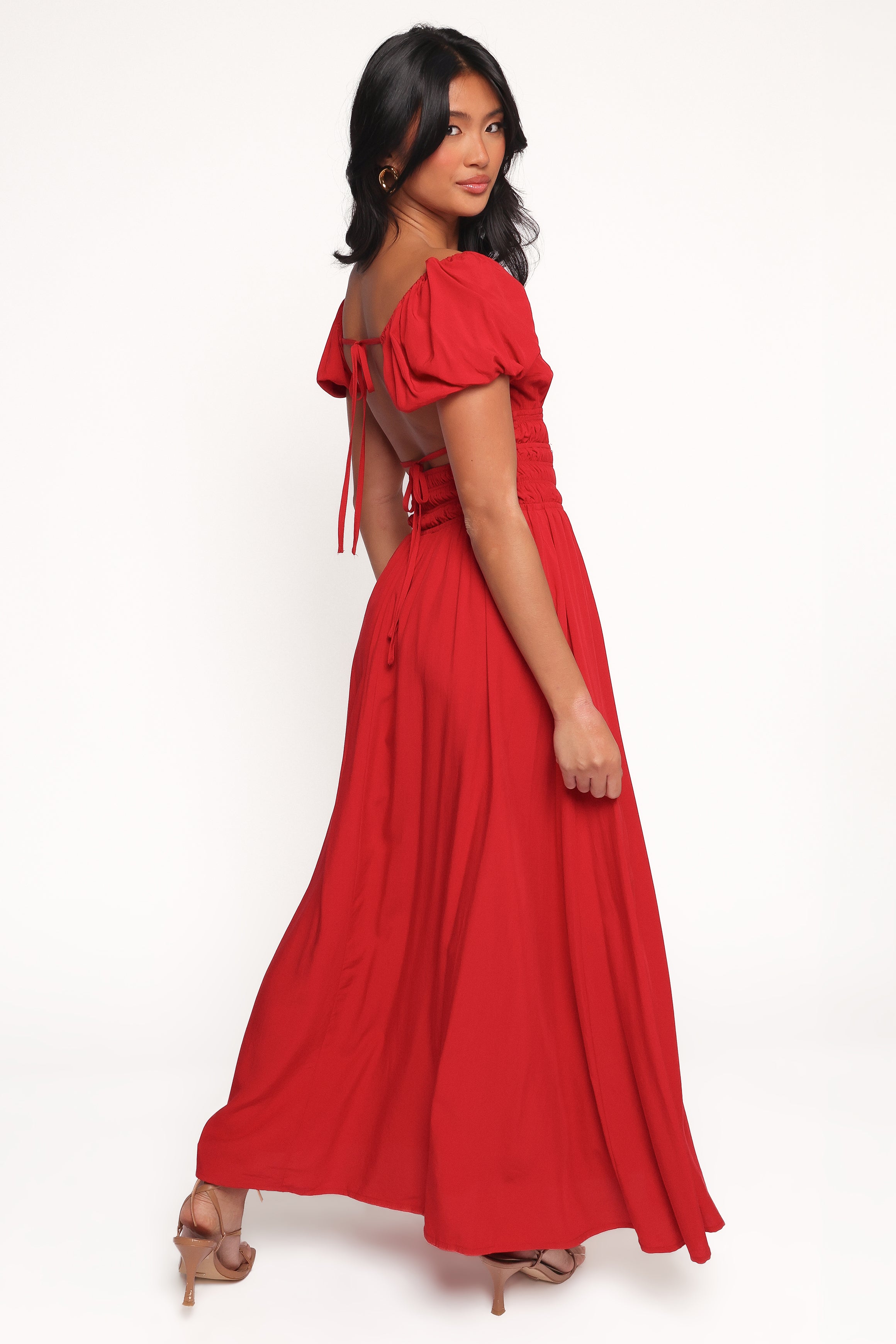 DRESSES Theodora Maxi Dress - Red