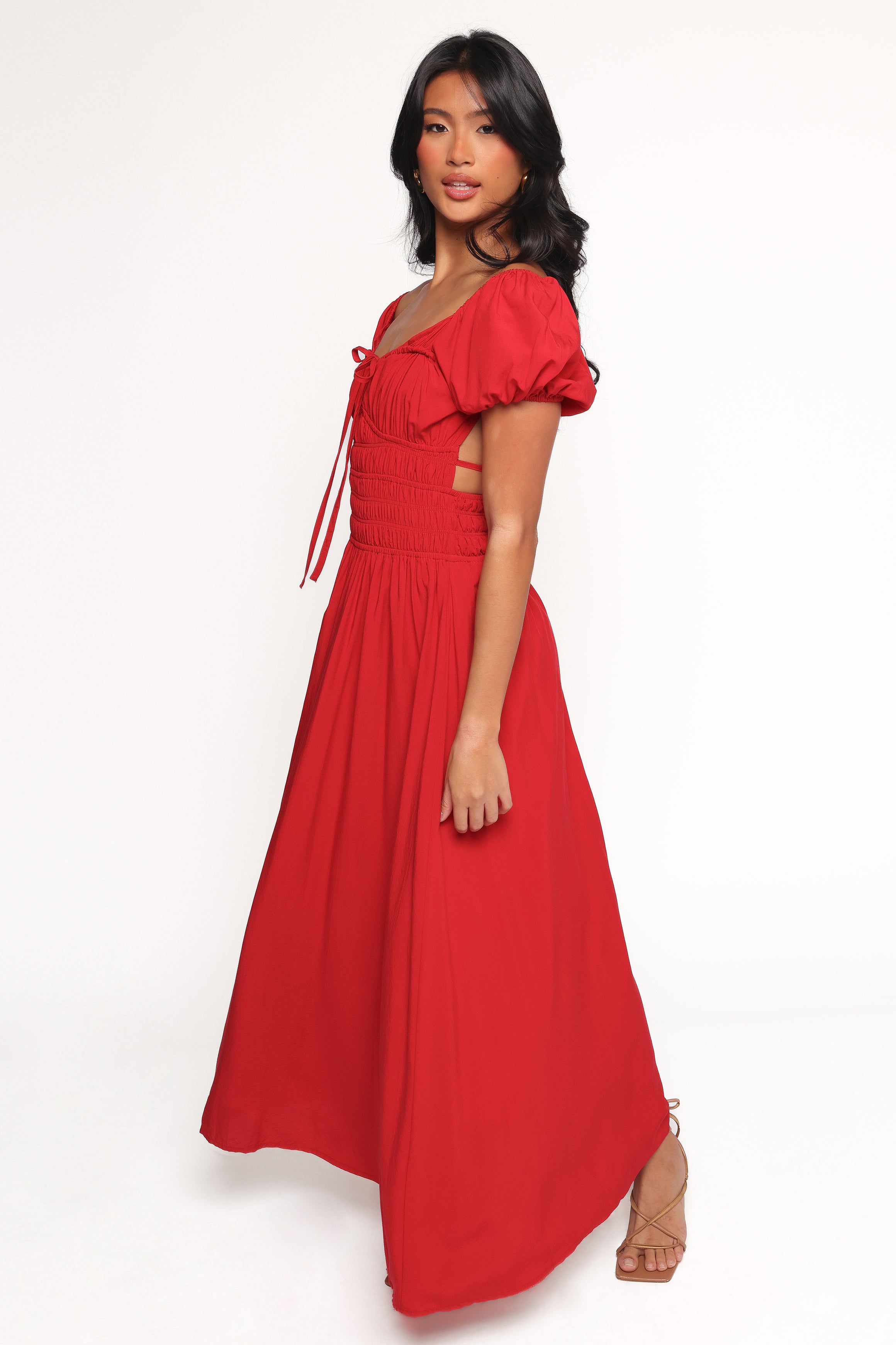 DRESSES Theodora Maxi Dress - Red
