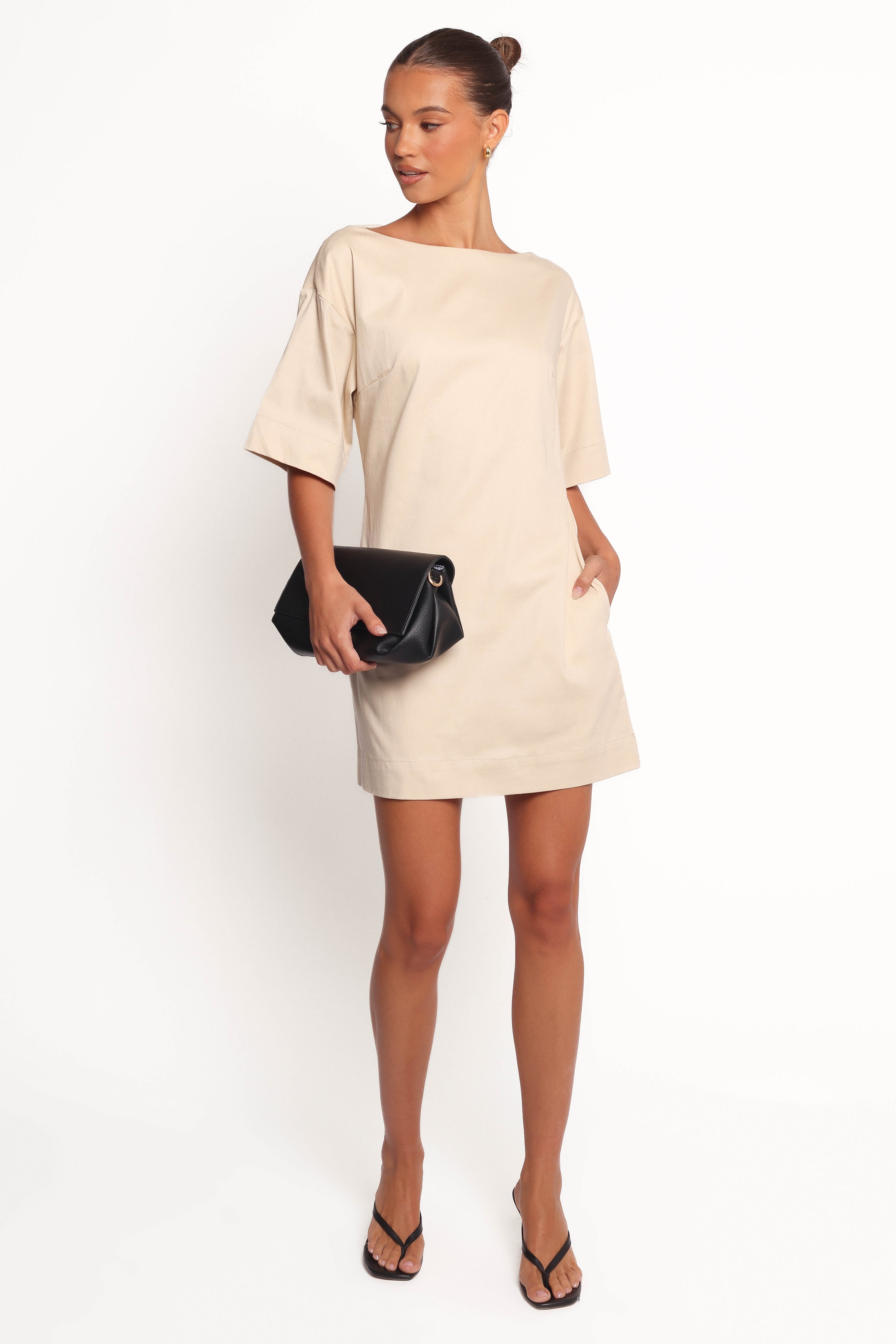 DRESSES Thorne Mini Dress - Beige