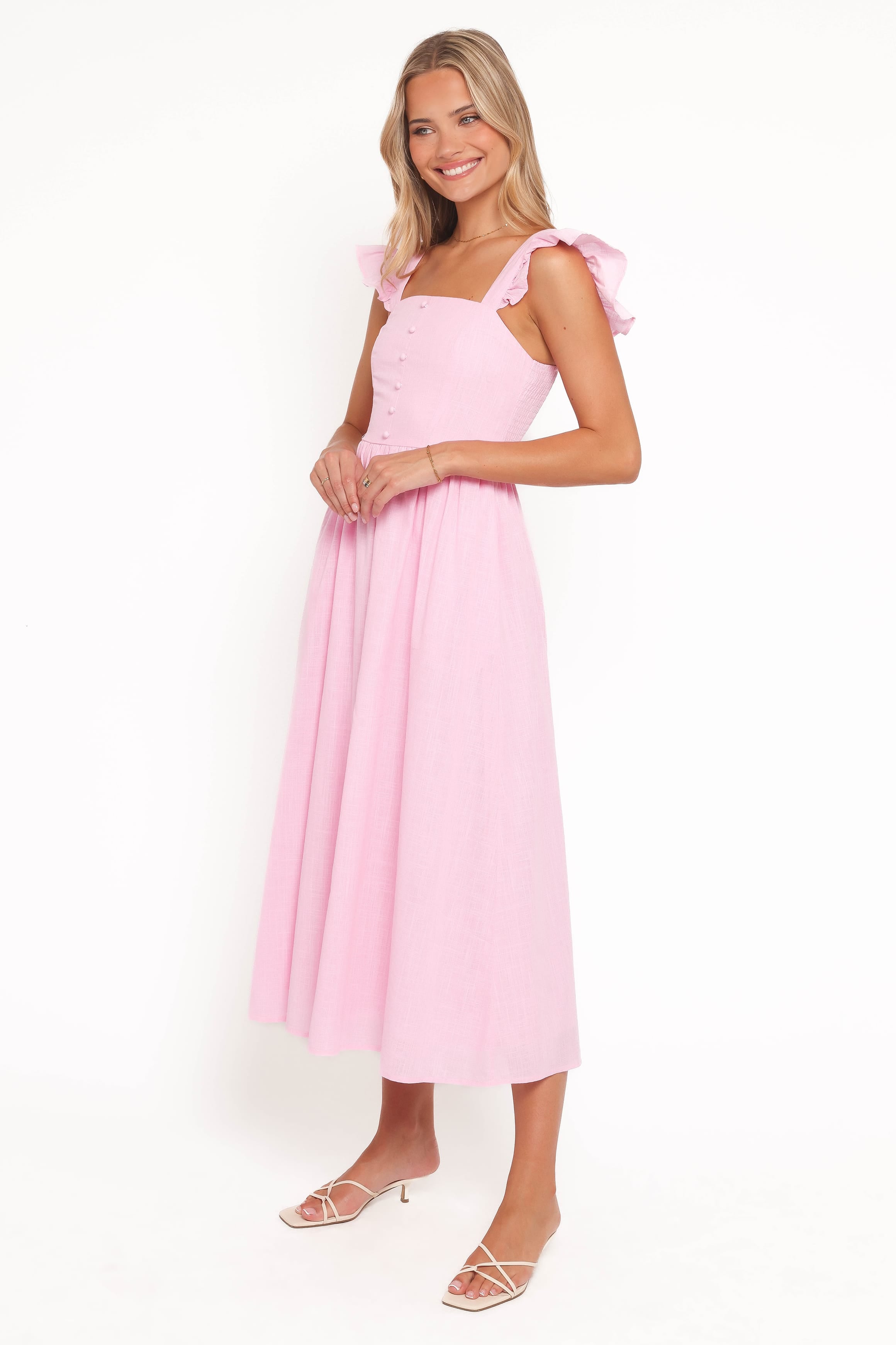 DRESSES Tiarne Midi Dress - Pink