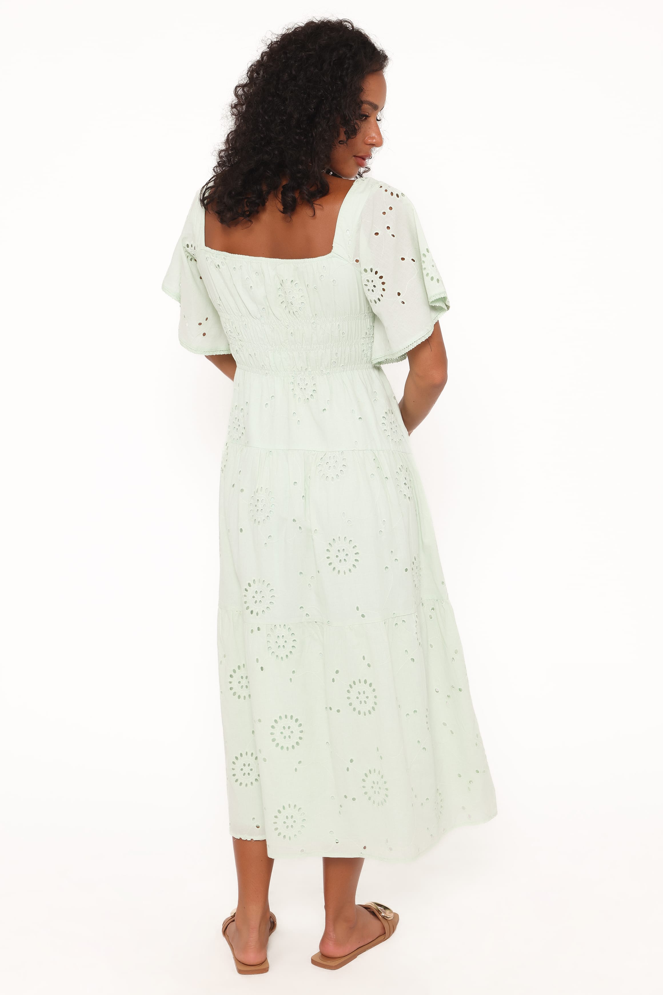 DRESSES Tierney Midi Dress - Sage Green