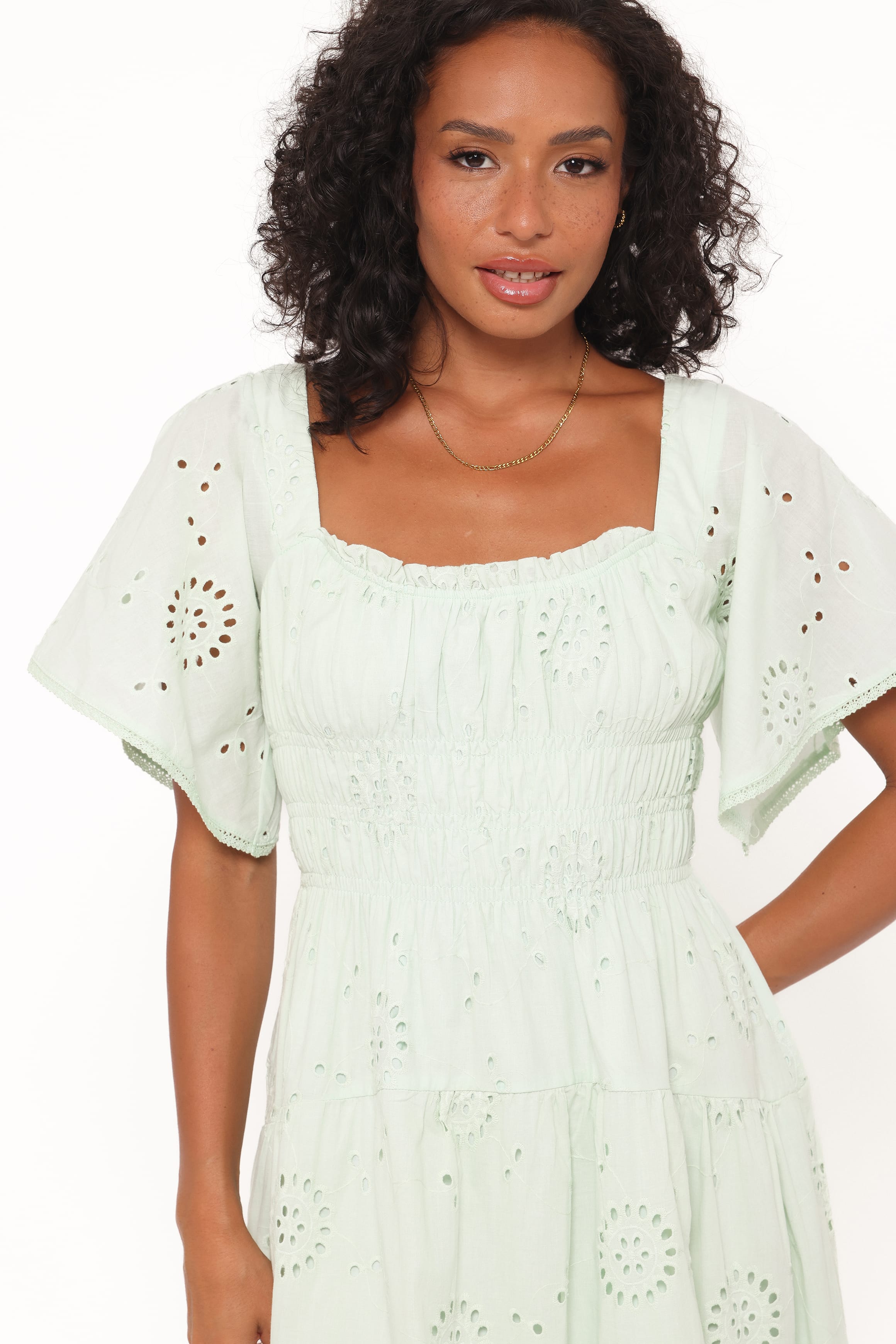 DRESSES Tierney Midi Dress - Sage Green
