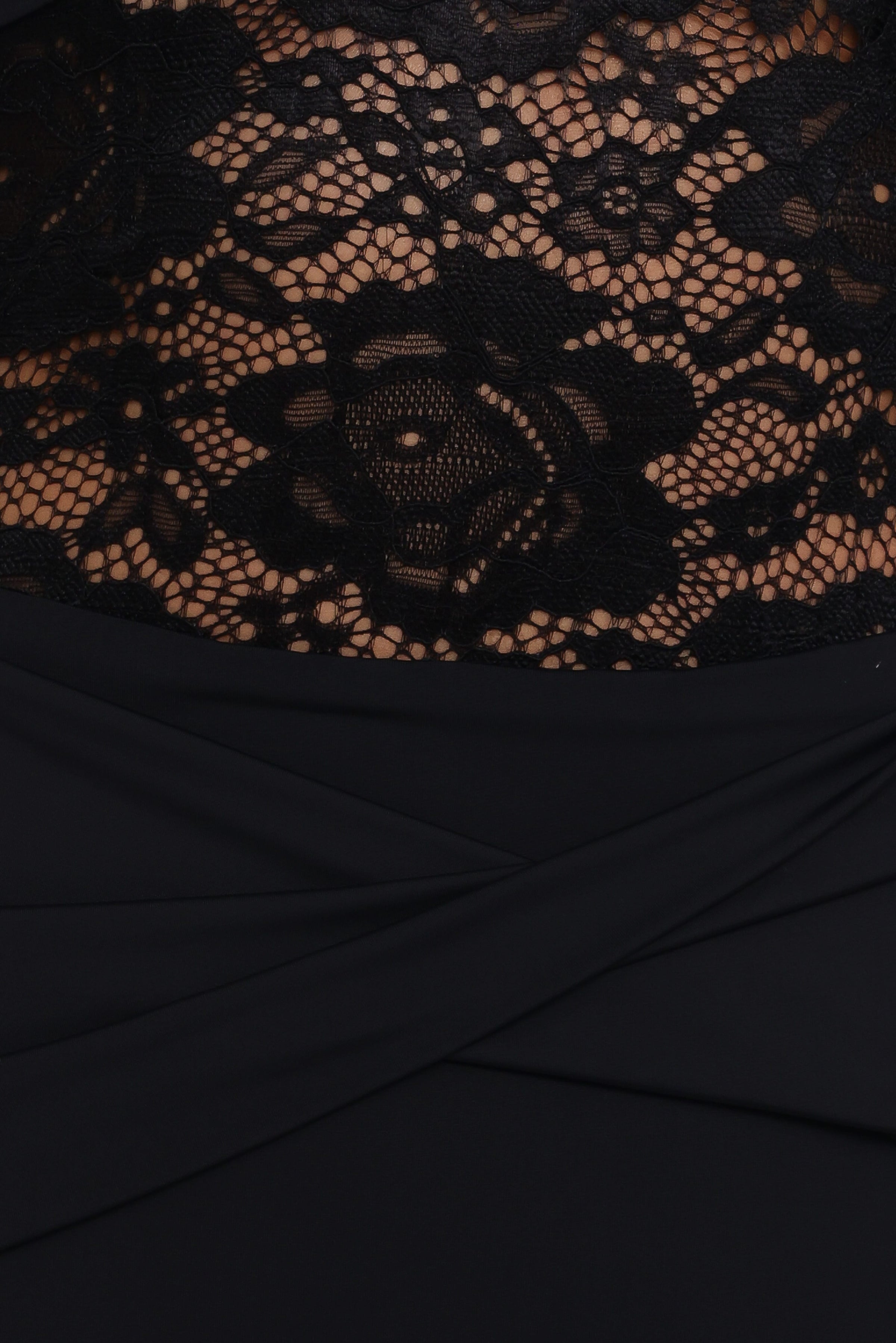 DRESSES @Tinashe Lace Midi Dress - Black
