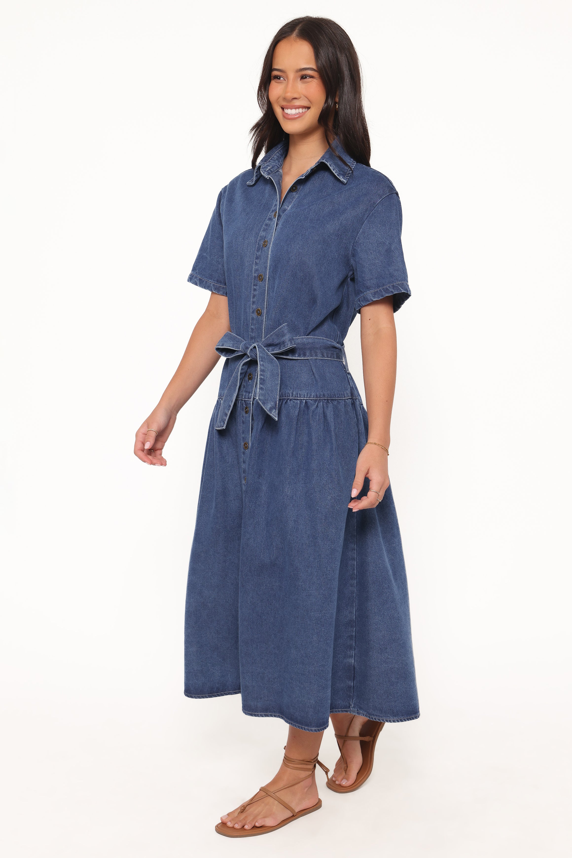 DRESSES Tova Midi Dress - Blue
