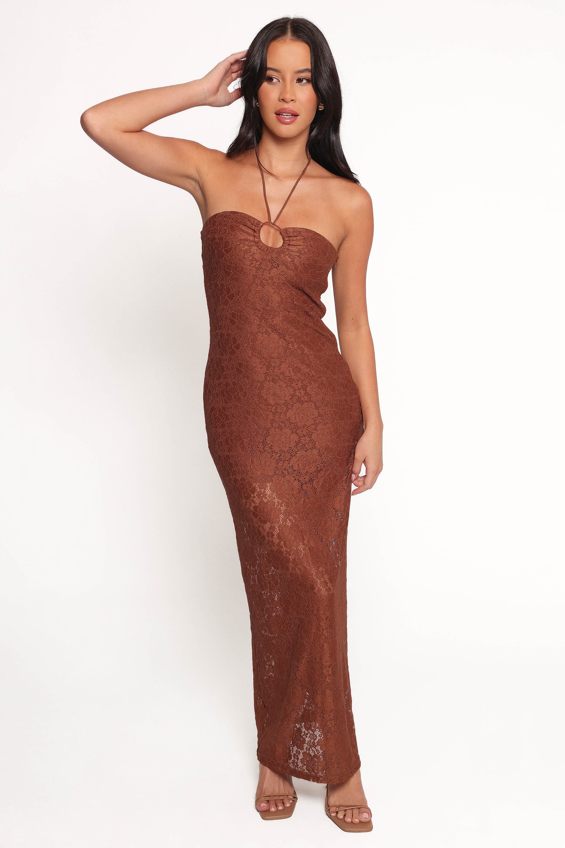 DRESSES Tucker Midi Dress - Brown