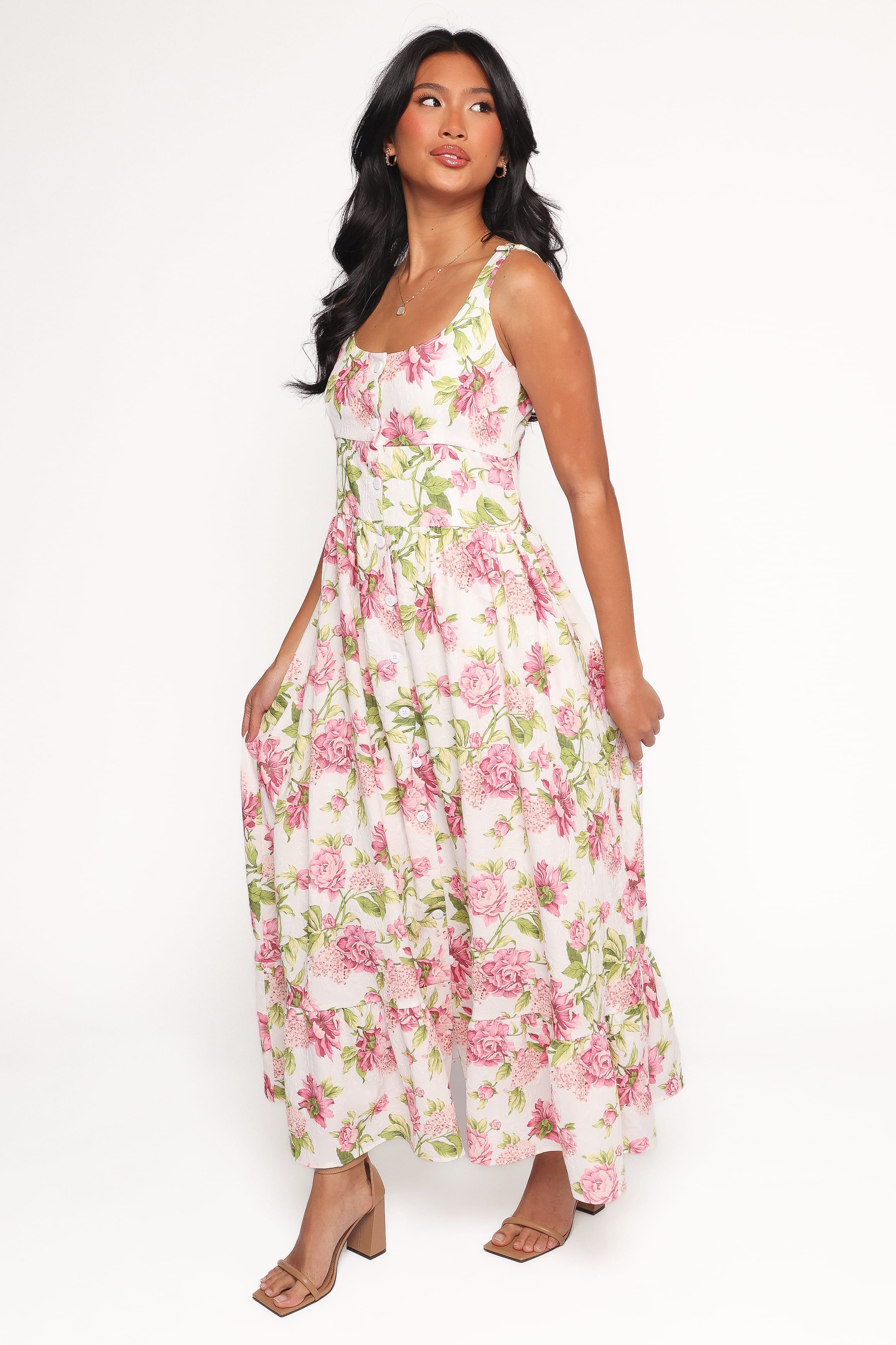 DRESSES Tullia Maxi Dress - Pink Floral