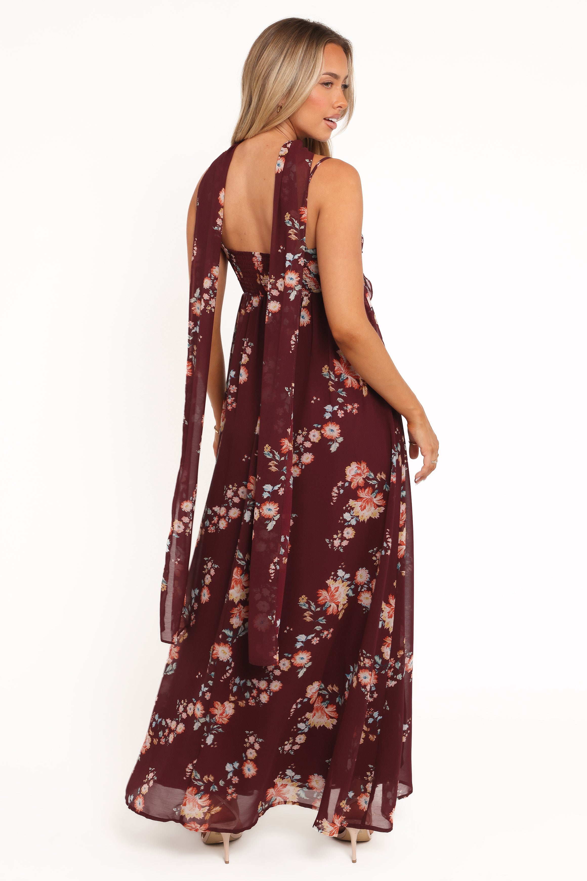 DRESSES Tully Maxi Dress - Berry Floral