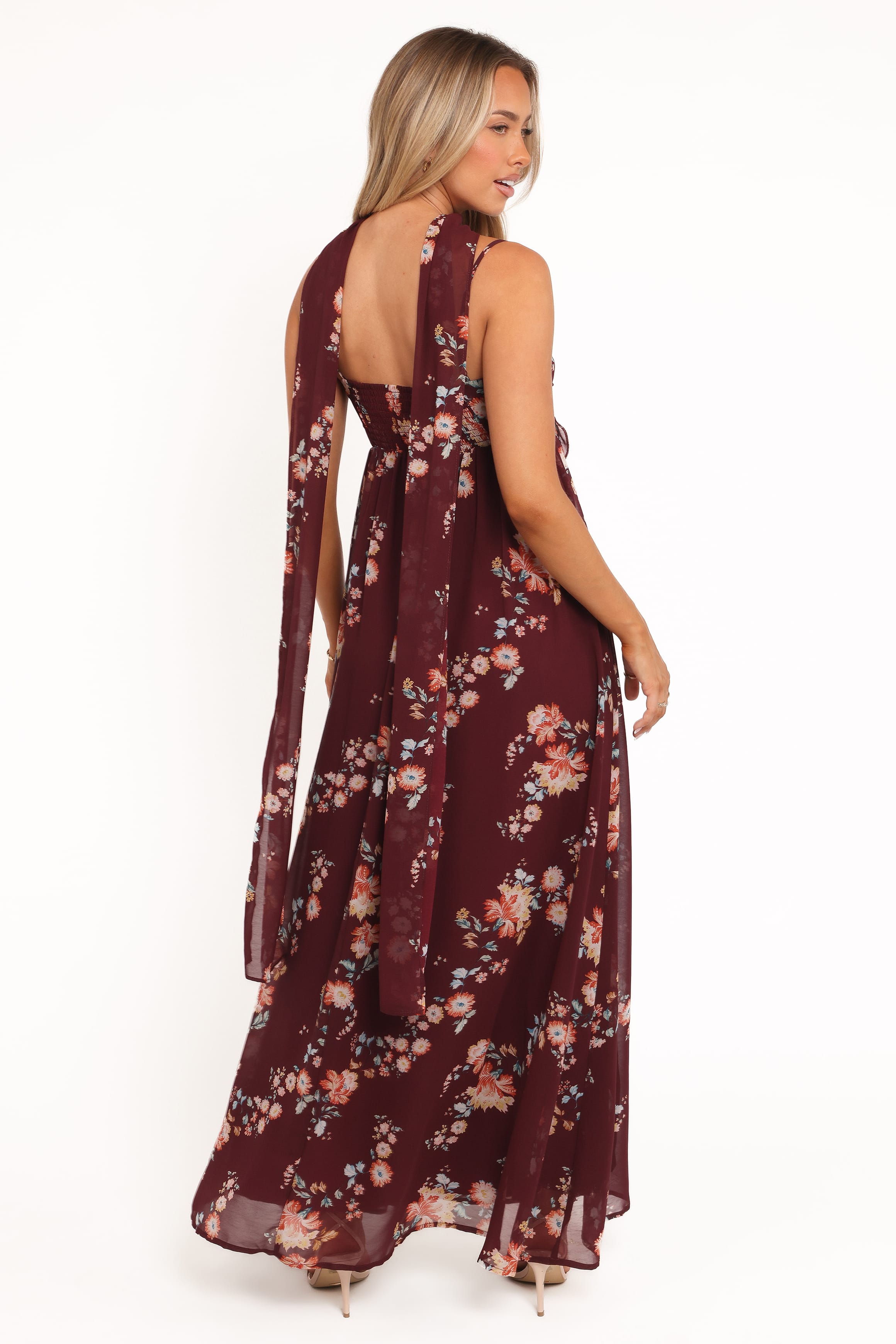 DRESSES Tully Maxi Dress - Berry Floral
