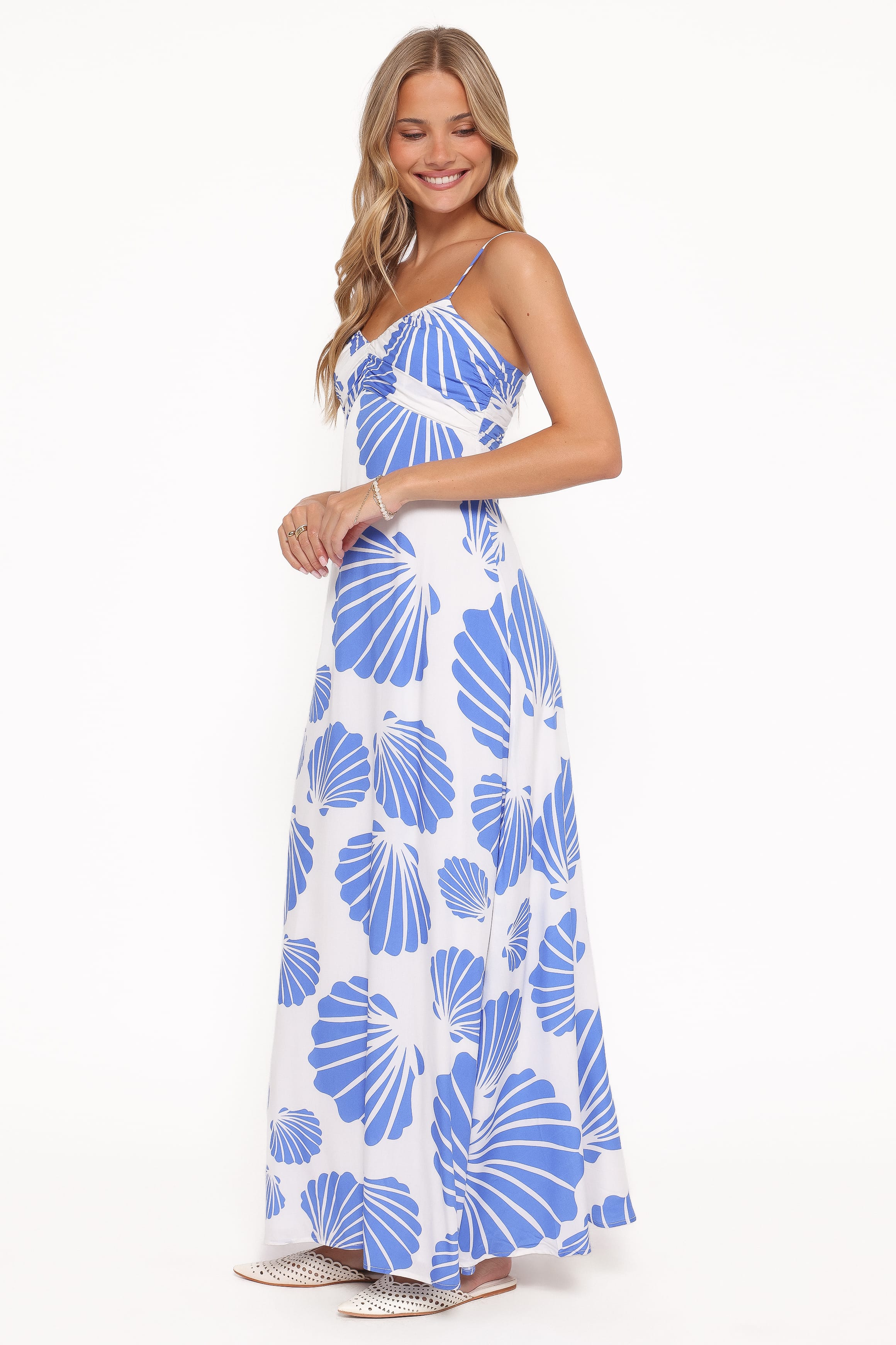 DRESSES Tyla Maxi Dress - Blue Shell