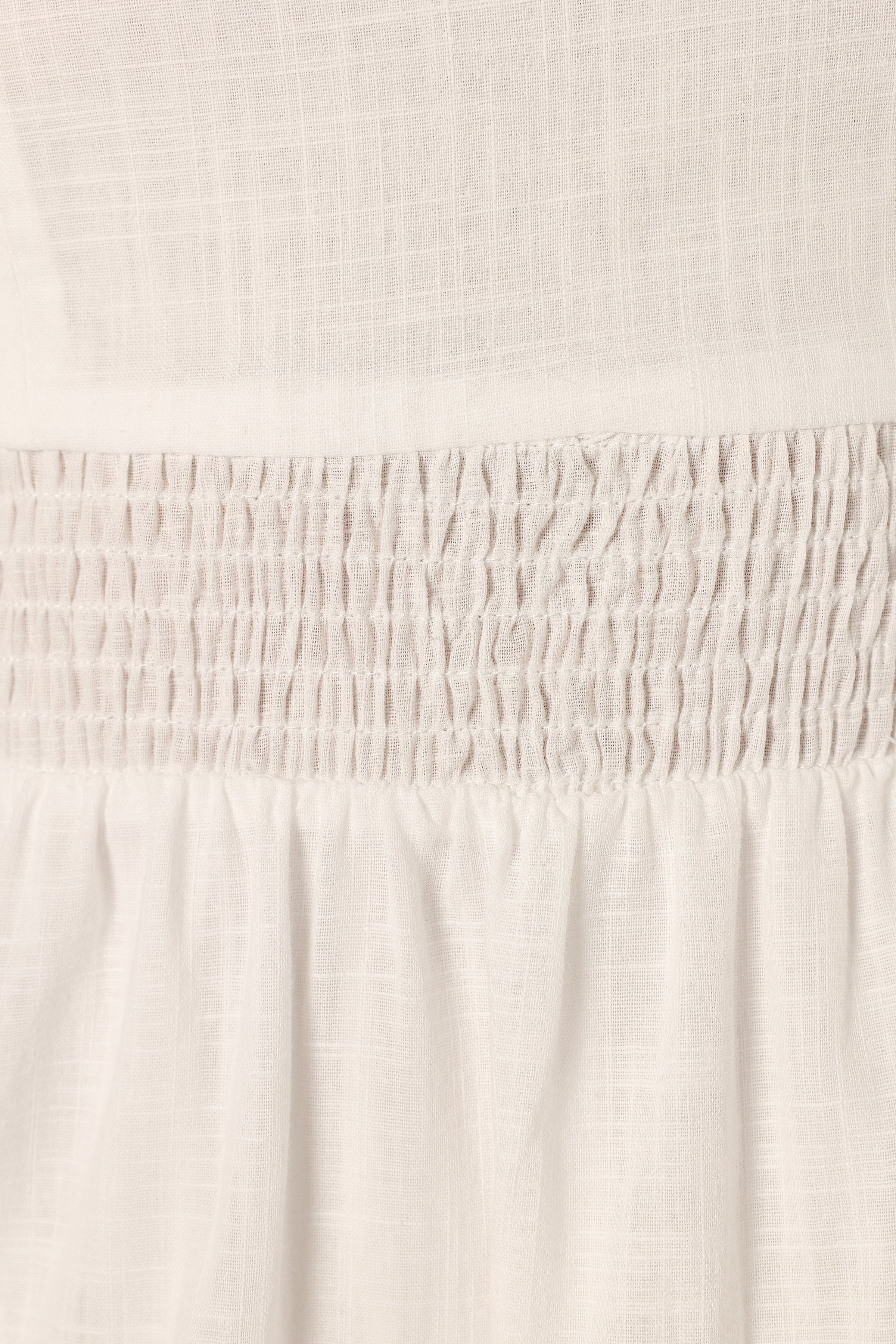 DRESSES @Urmi Midi Dress - White