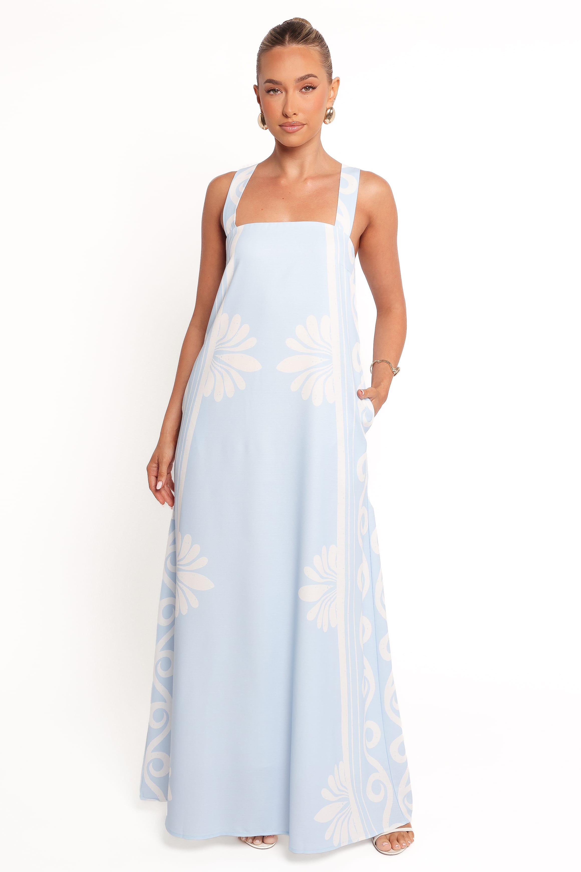 DRESSES Valeria Maxi Dress - Blue