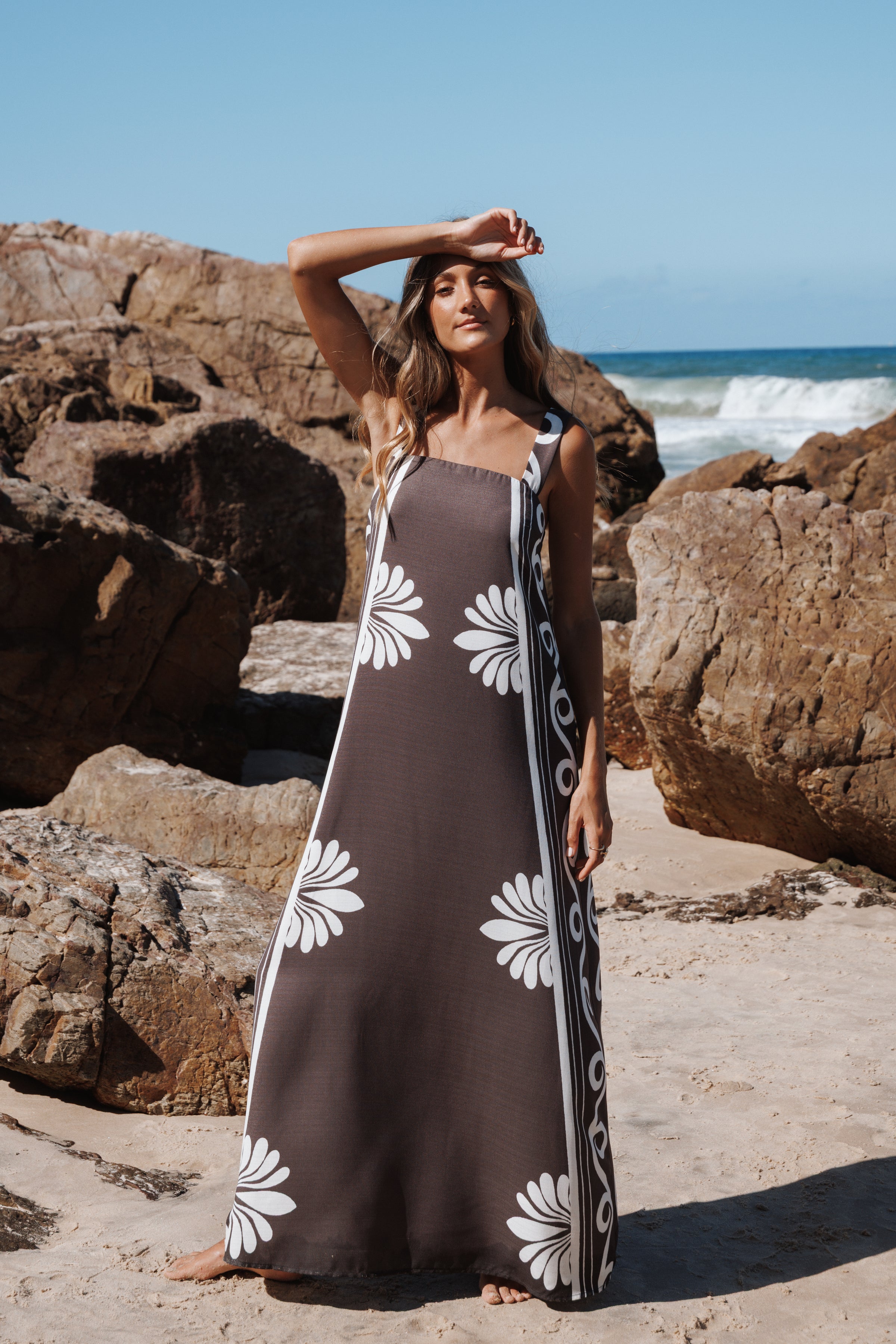 DRESSES Valeria Maxi Dress - Espresso