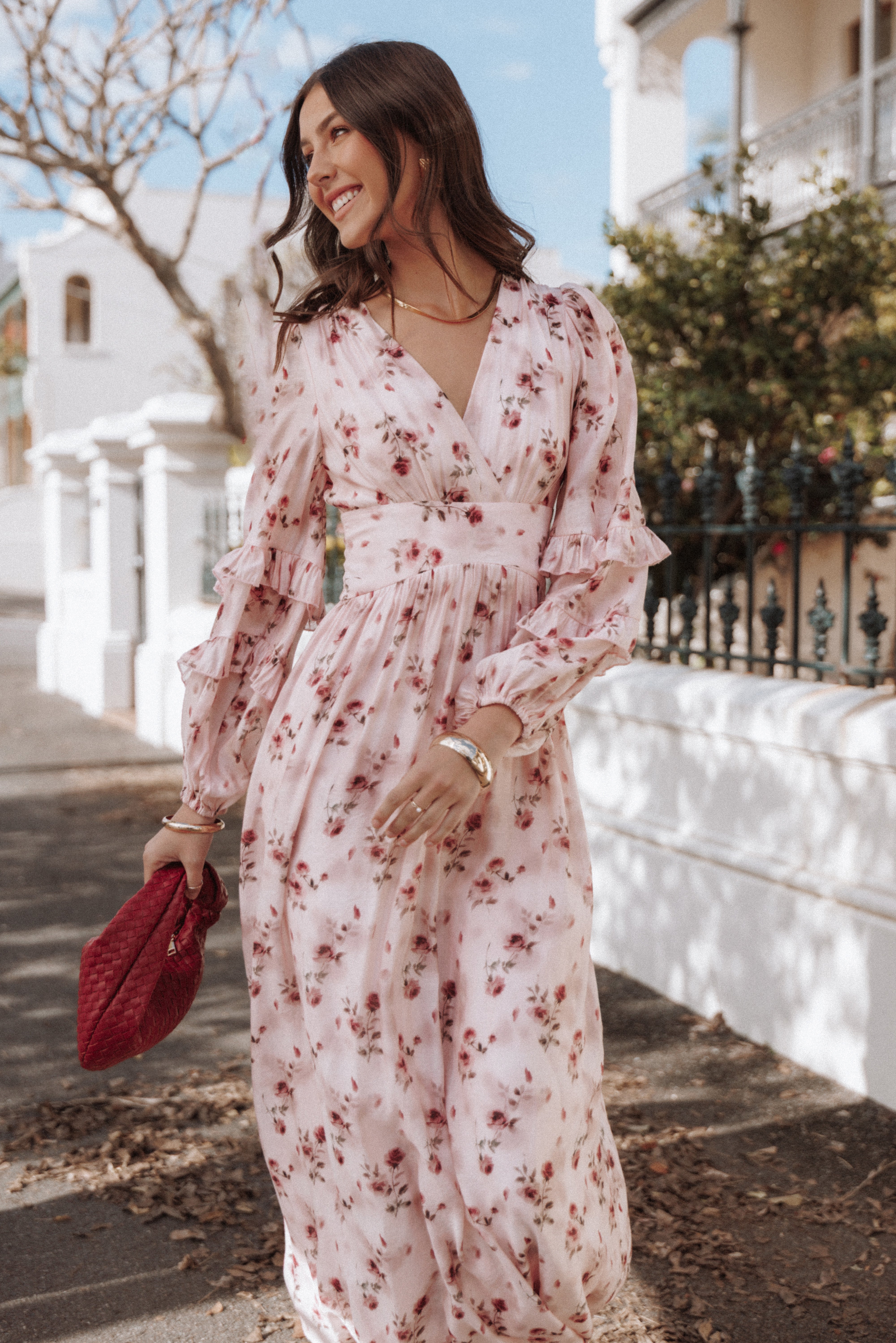 DRESSES Vayla Maxi Dress - Pink Rose