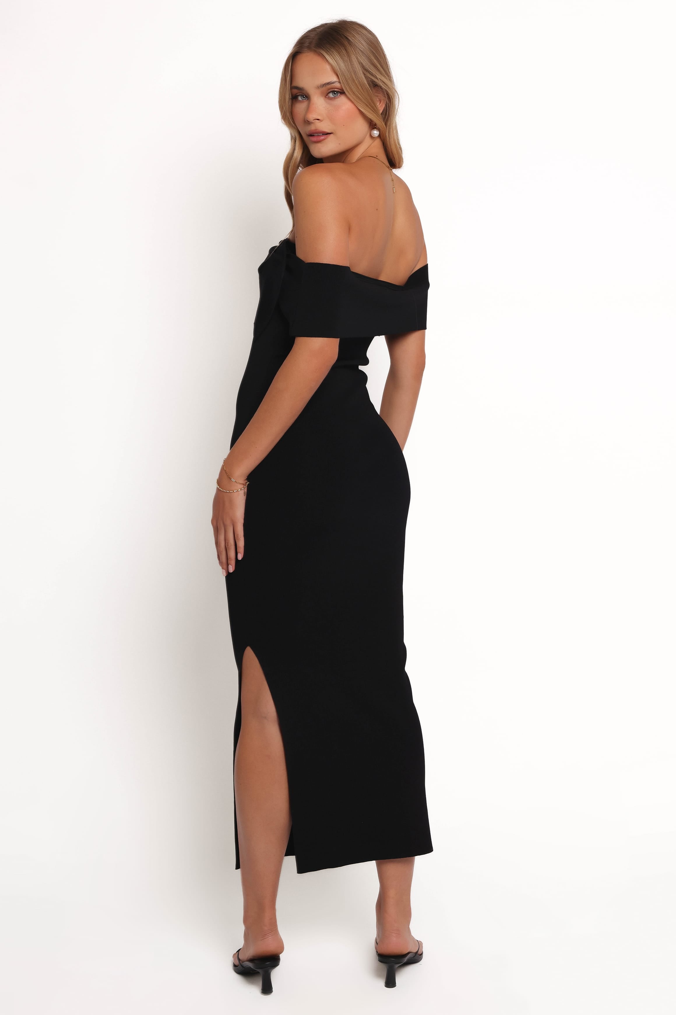 DRESSES Venus Midi Dress - Black