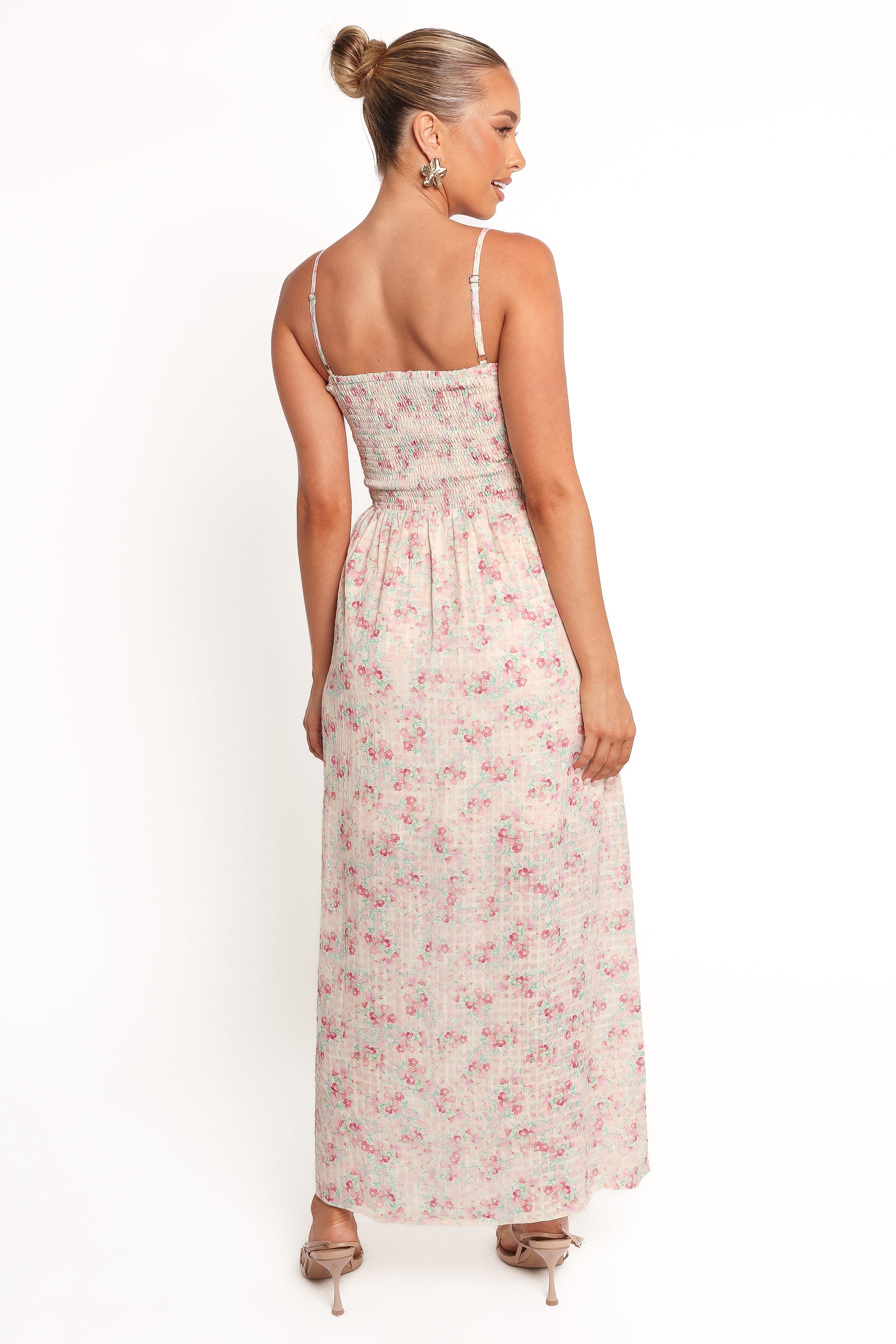 DRESSES Vespera Maxi Dress - Pink Ditsy