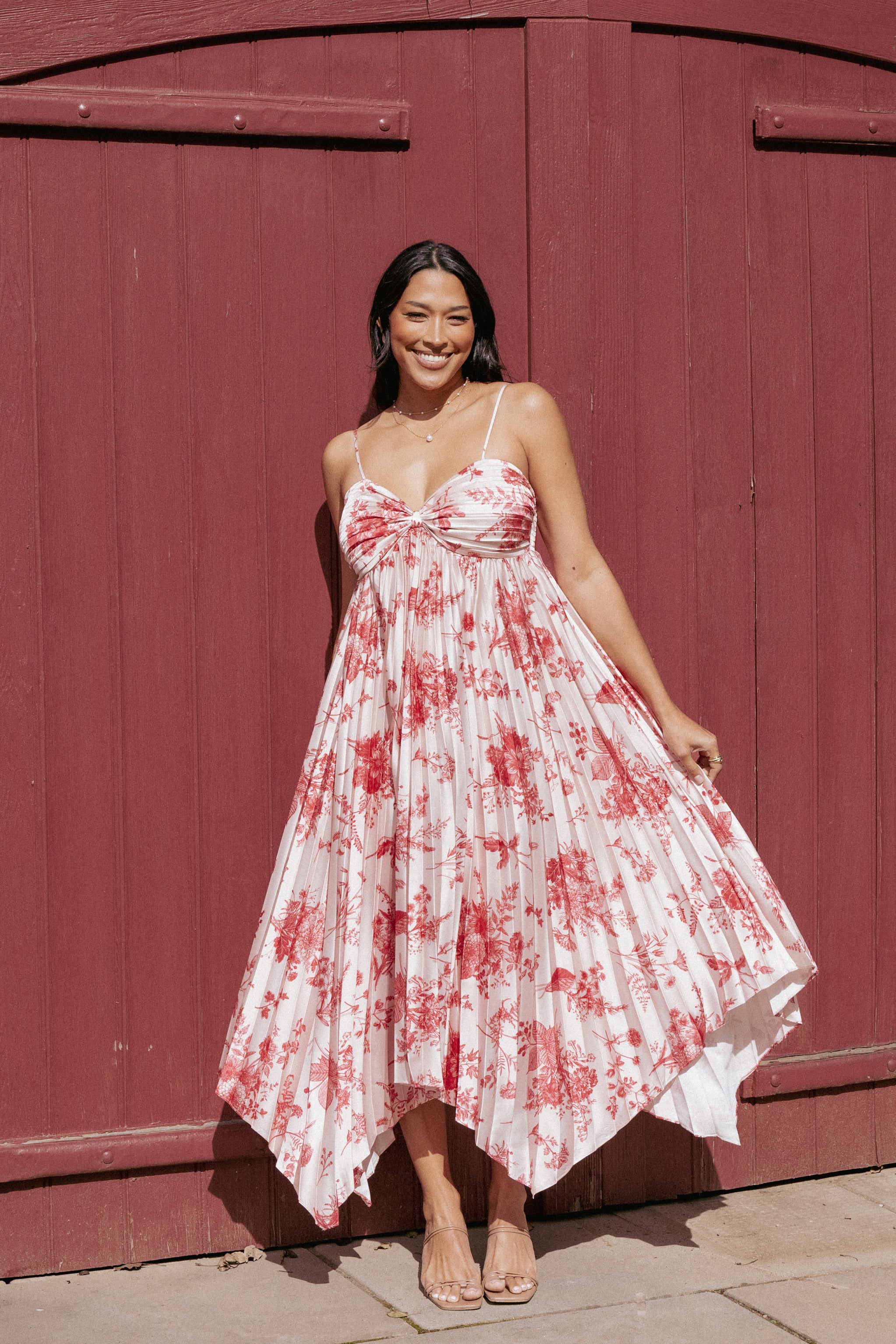 DRESSES Vikki Dress - Red Floral