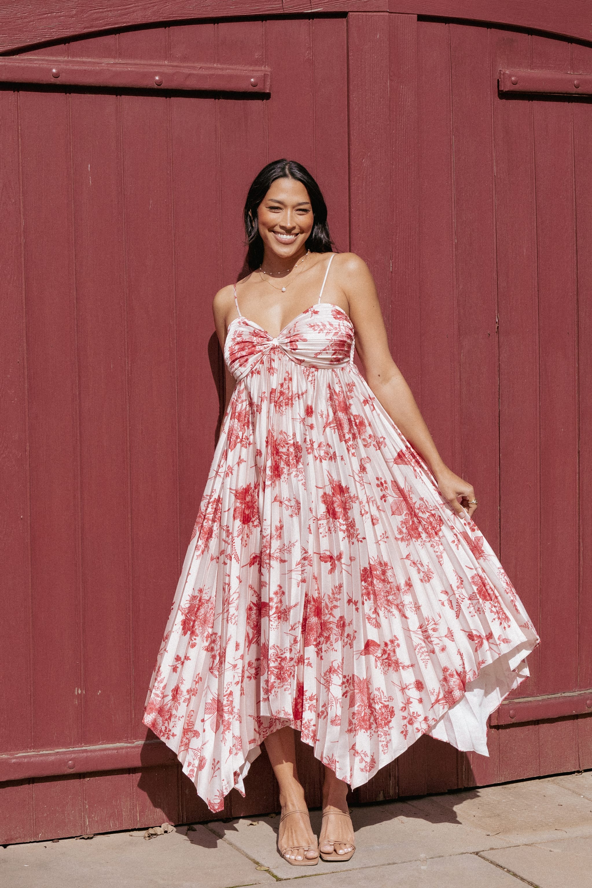 DRESSES Vikki Dress - Red Floral