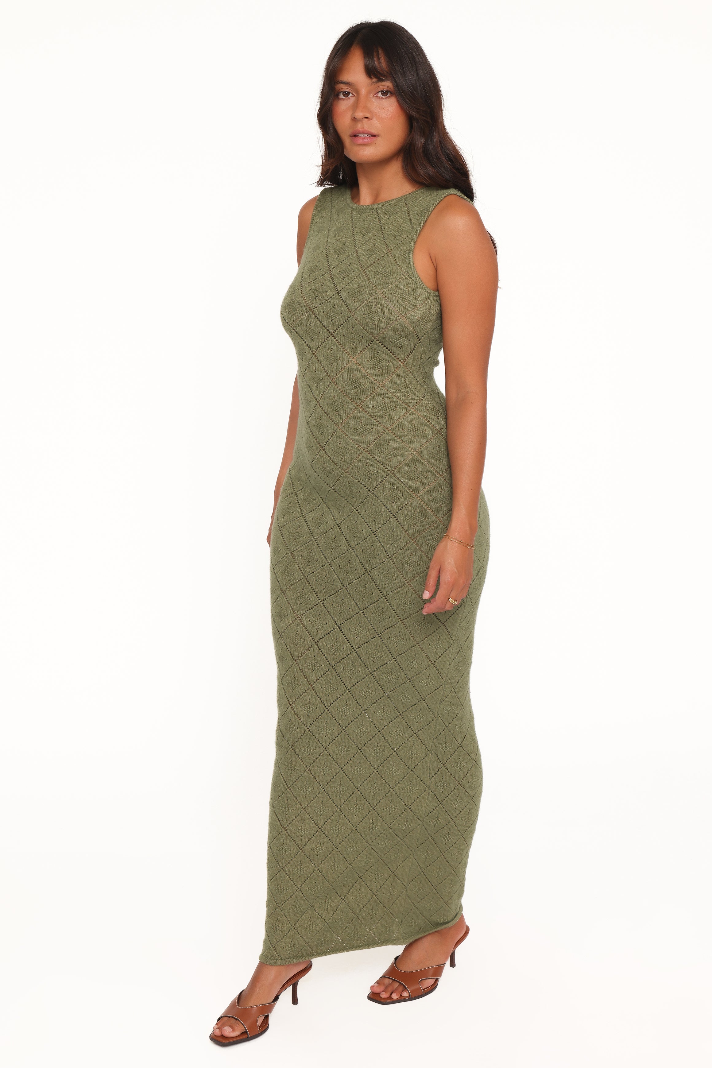 DRESSES Wembly Maxi Dress - Olive Green